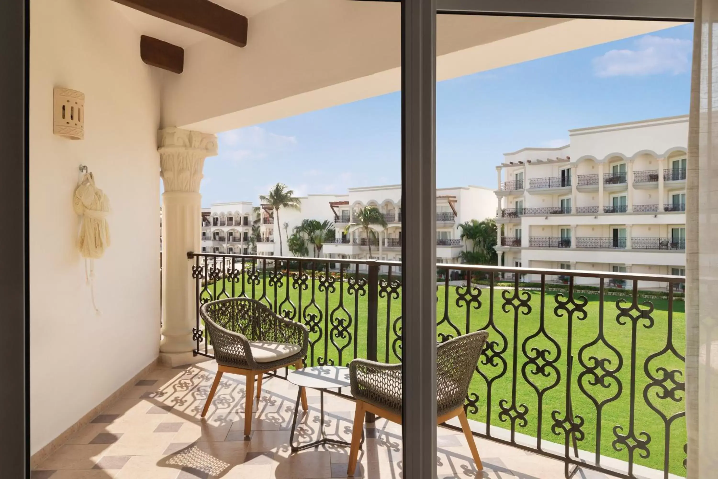 Garden view, Balcony/Terrace in Hilton Playa del Carmen, an All-Inclusive Adult Only Resort