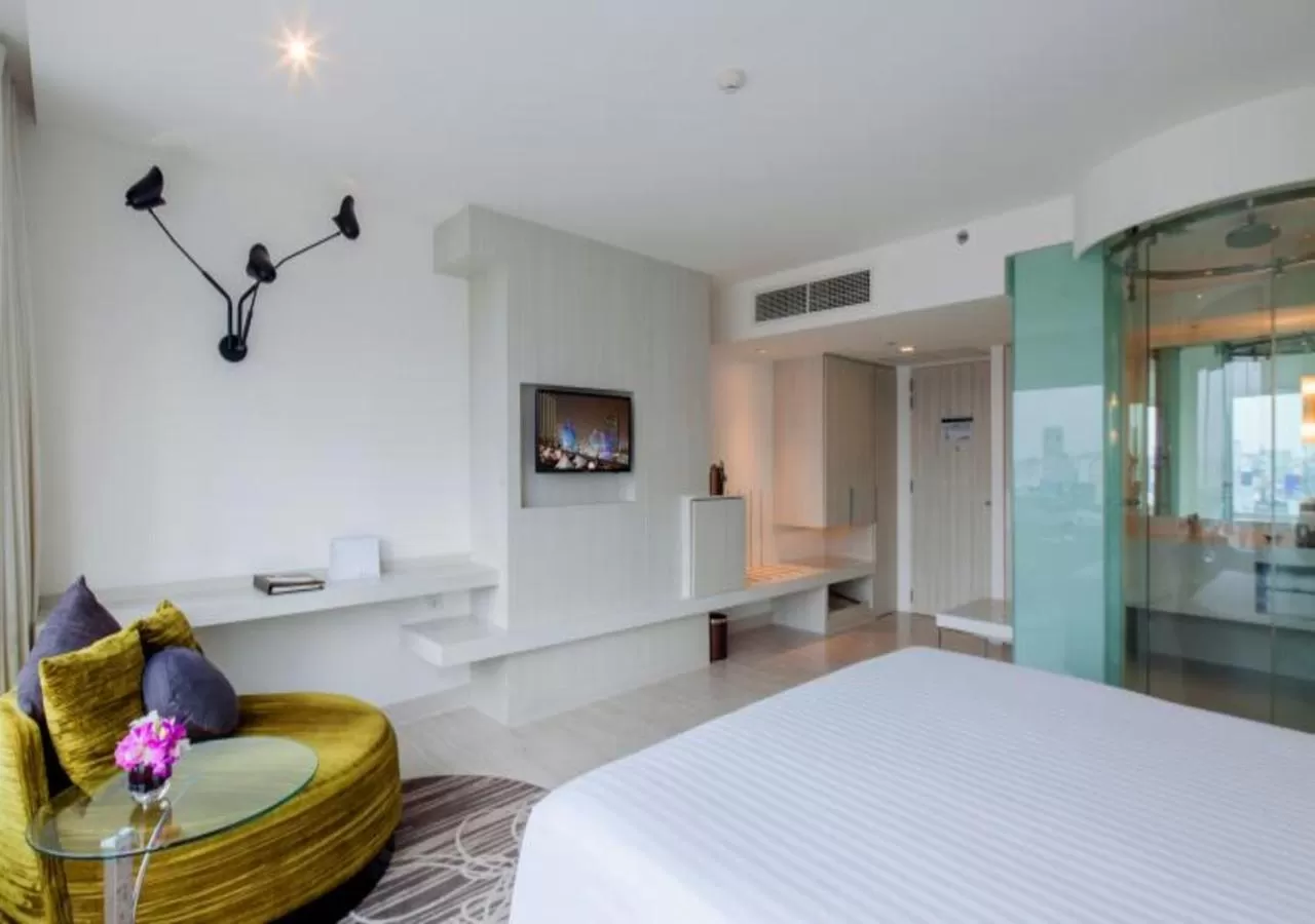 Bed in Centara Watergate Pavilion Hotel Bangkok