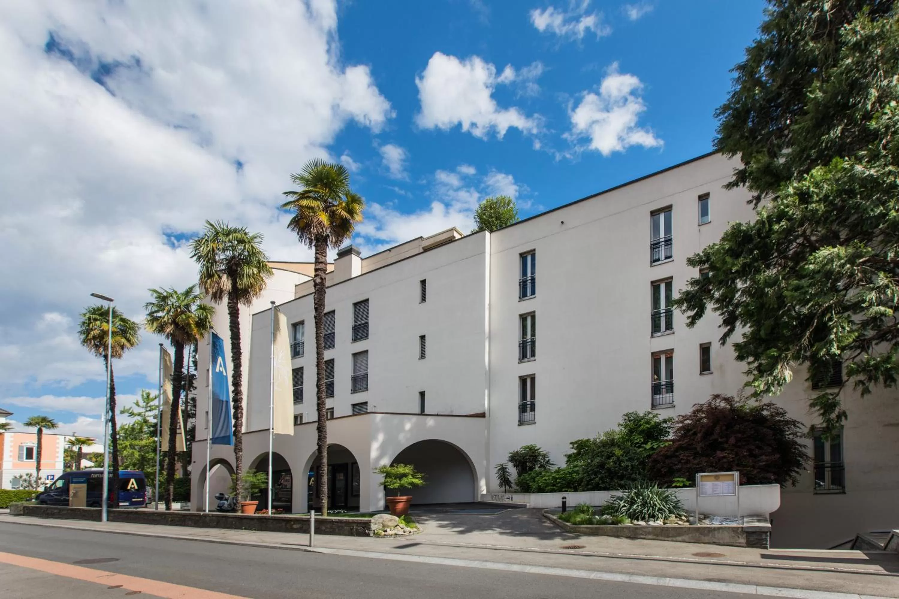 Facade/entrance in Tertianum Residenza Al Parco Appartements & Restaurant