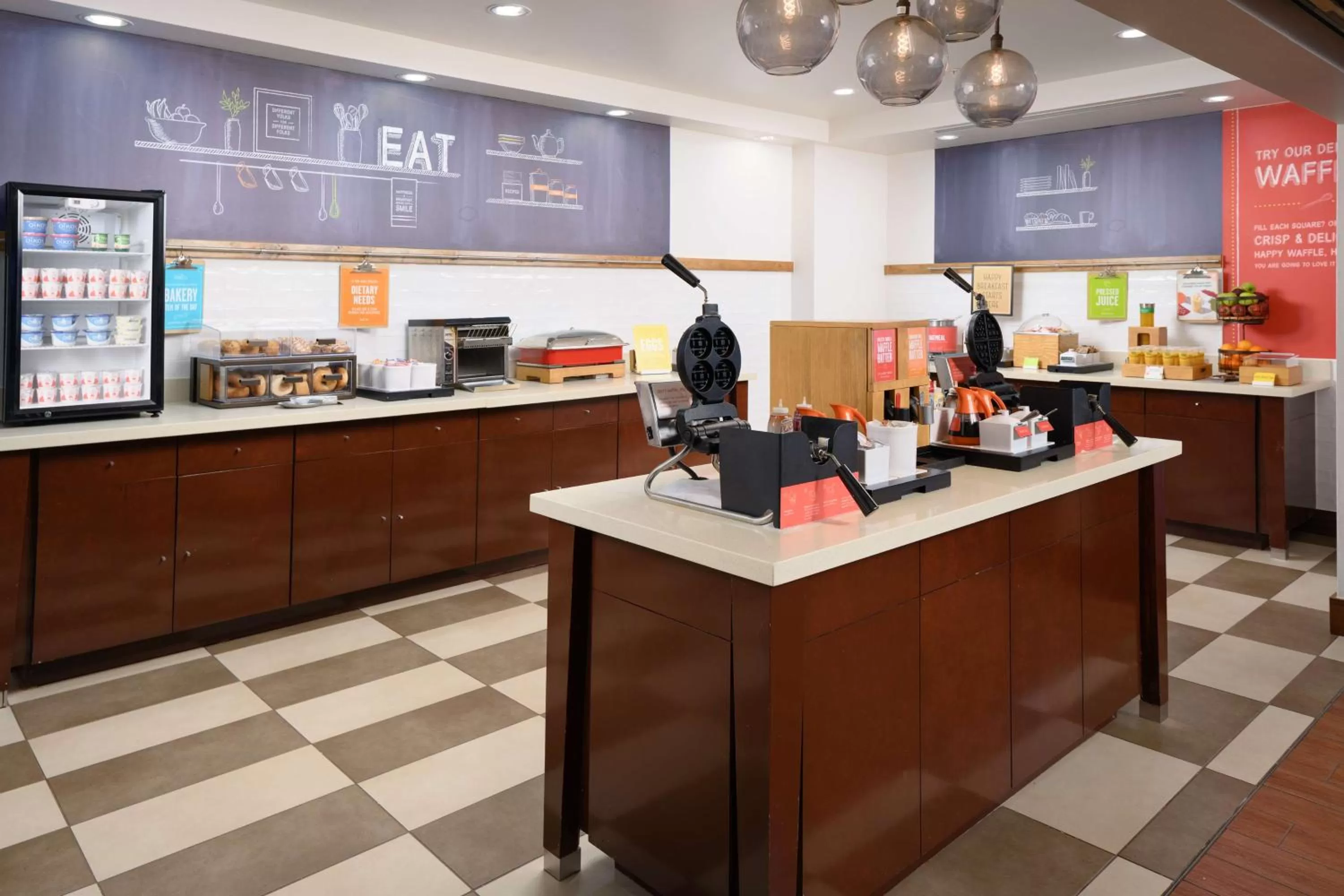 Breakfast in Hampton Inn Kimball