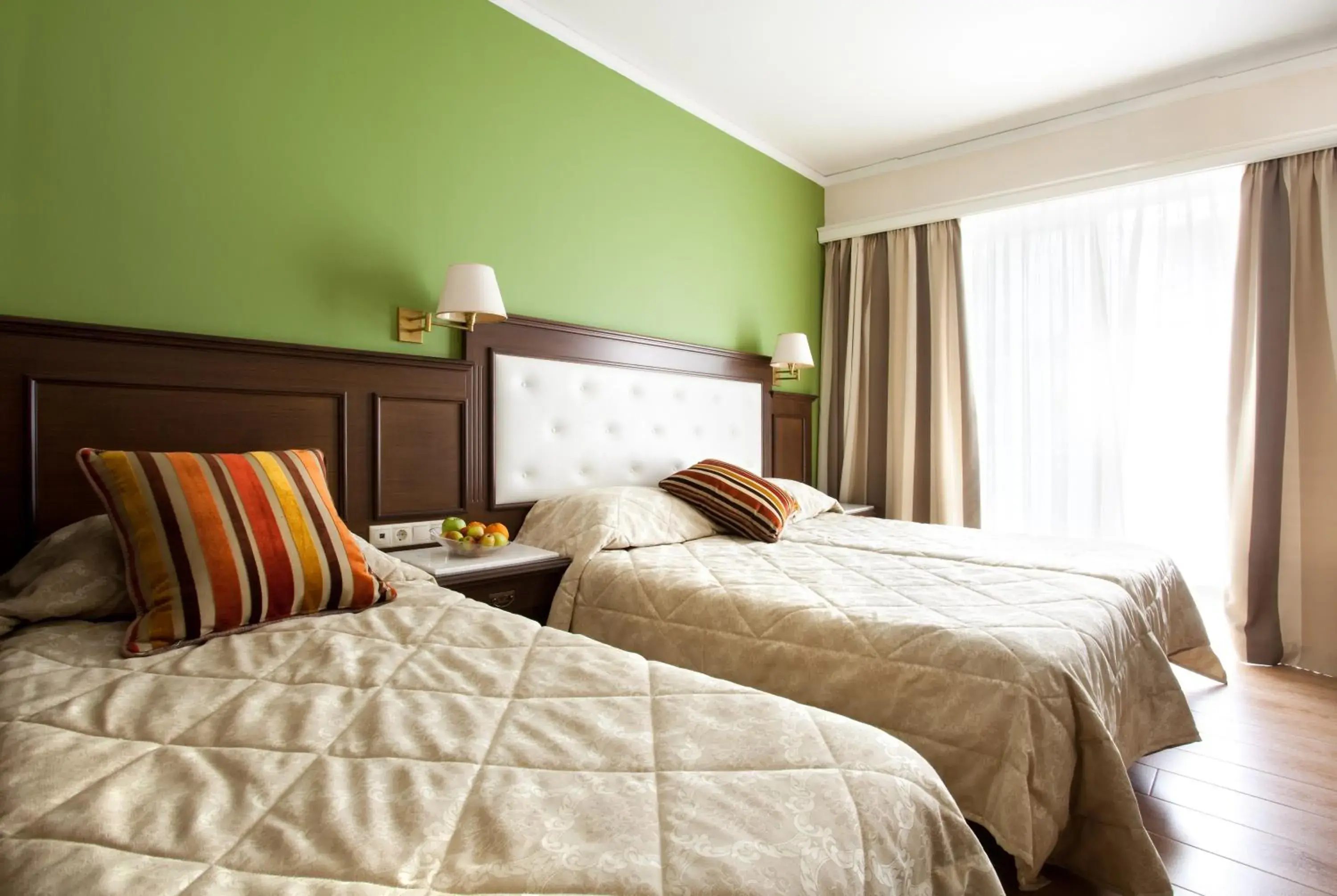 Photo of the whole room, Bed in Achillion Palace Photo of the whole room, Bed in Achillion Palace