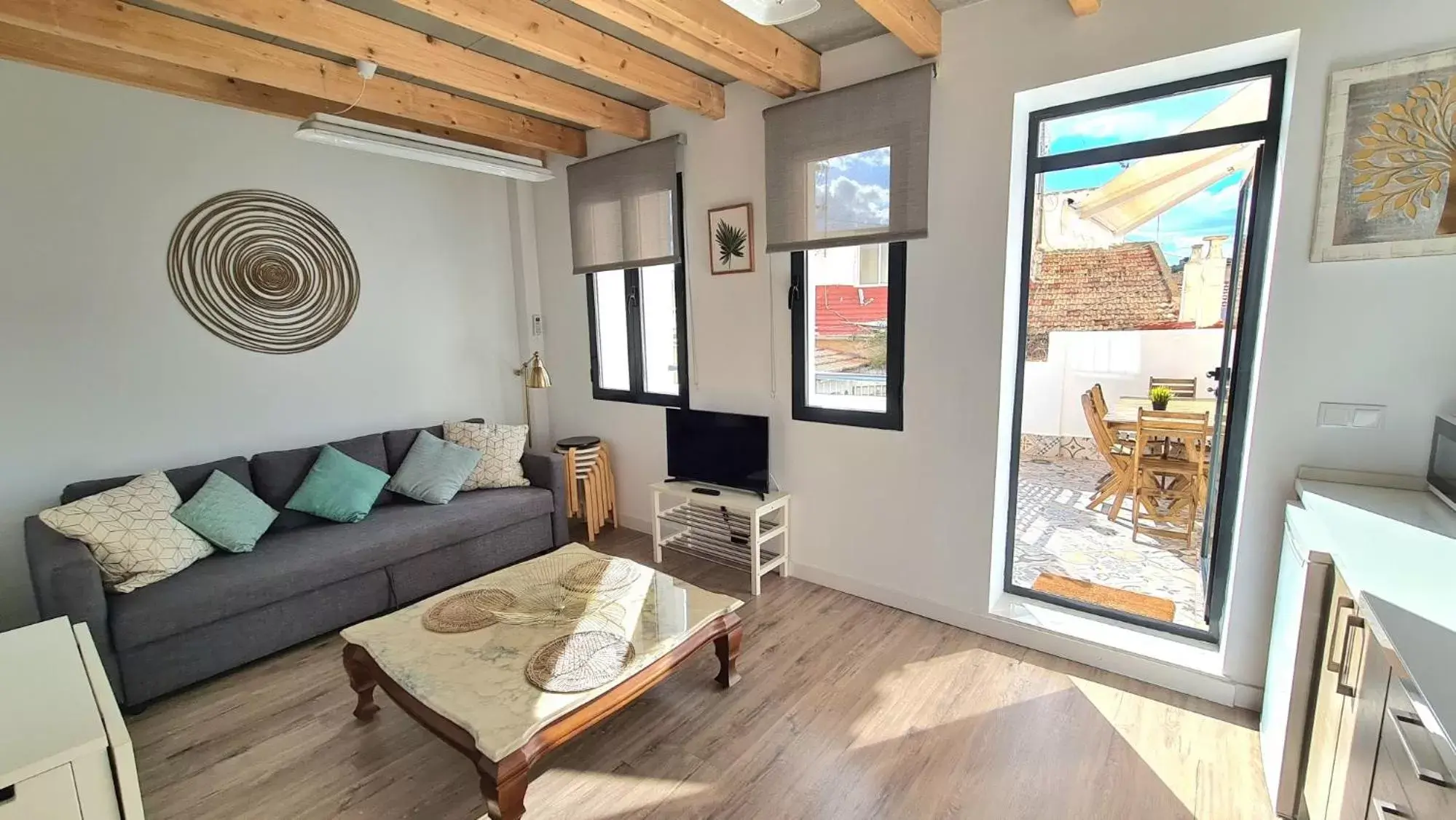 Living room, Seating Area in Apartamentos de la Huerta