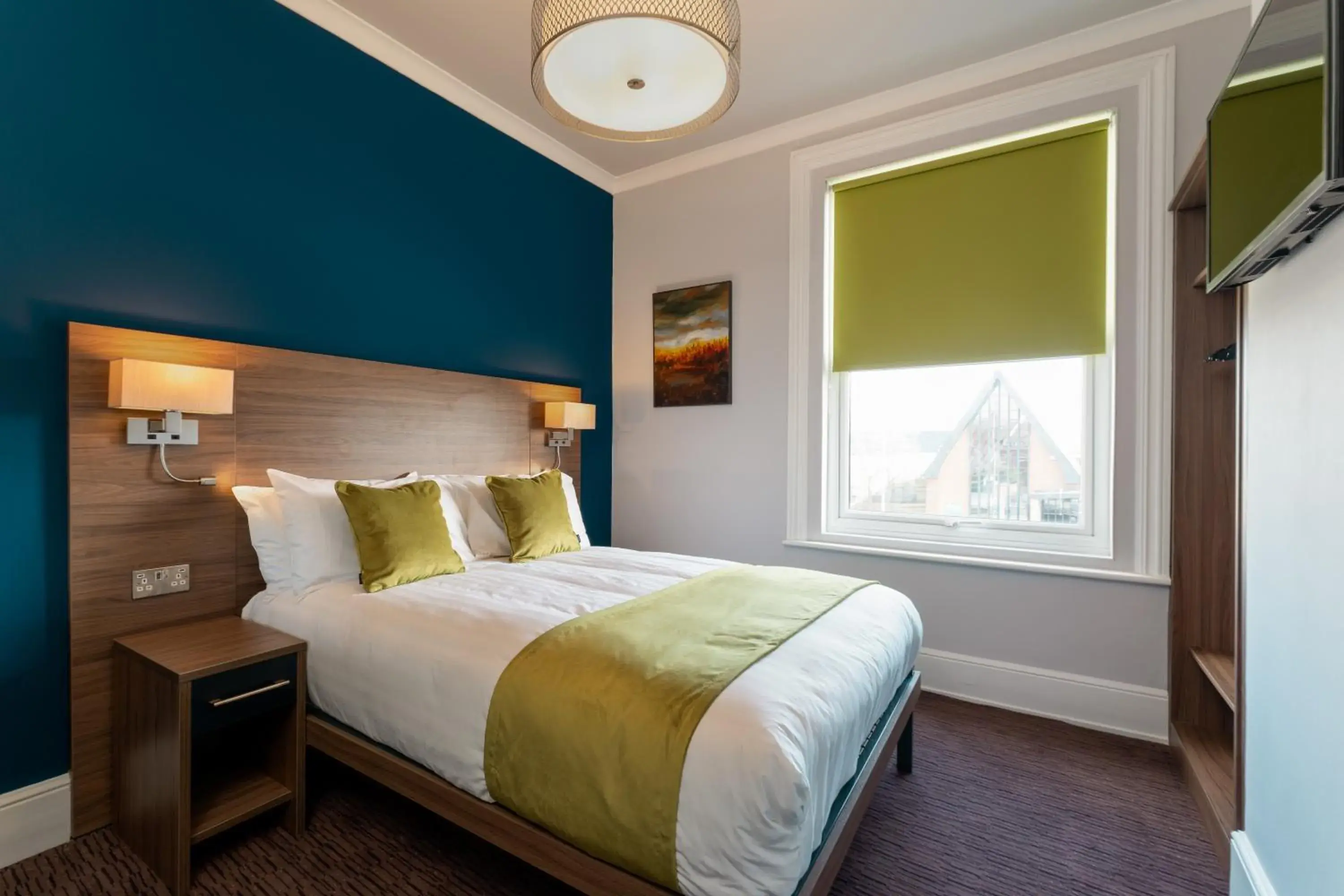 Bedroom, Bed in St Andrews Hotel Bedroom, Bed in St Andrews Hotel