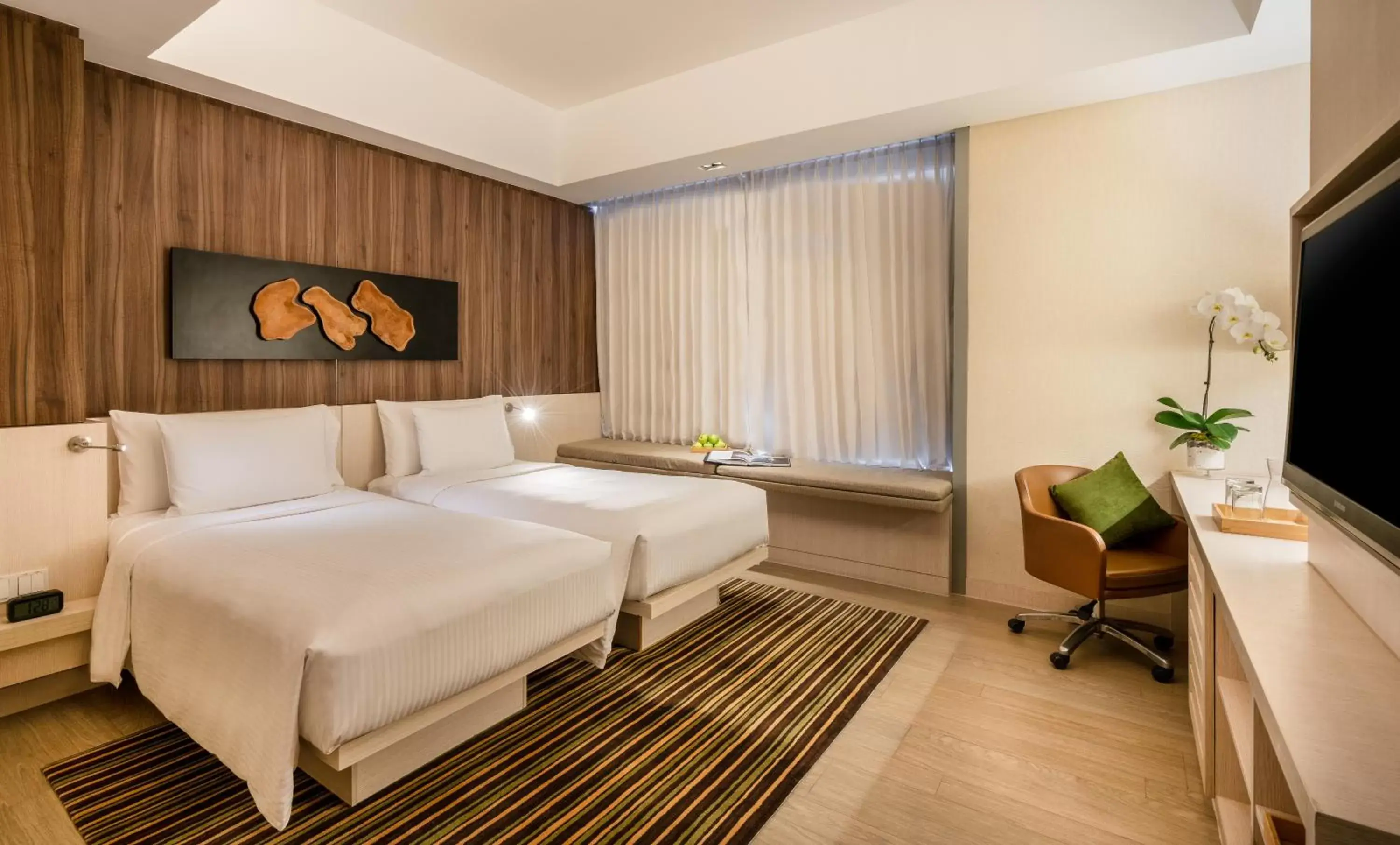 Bed in Oasia Hotel Novena, Singapore by Far East Hospitality