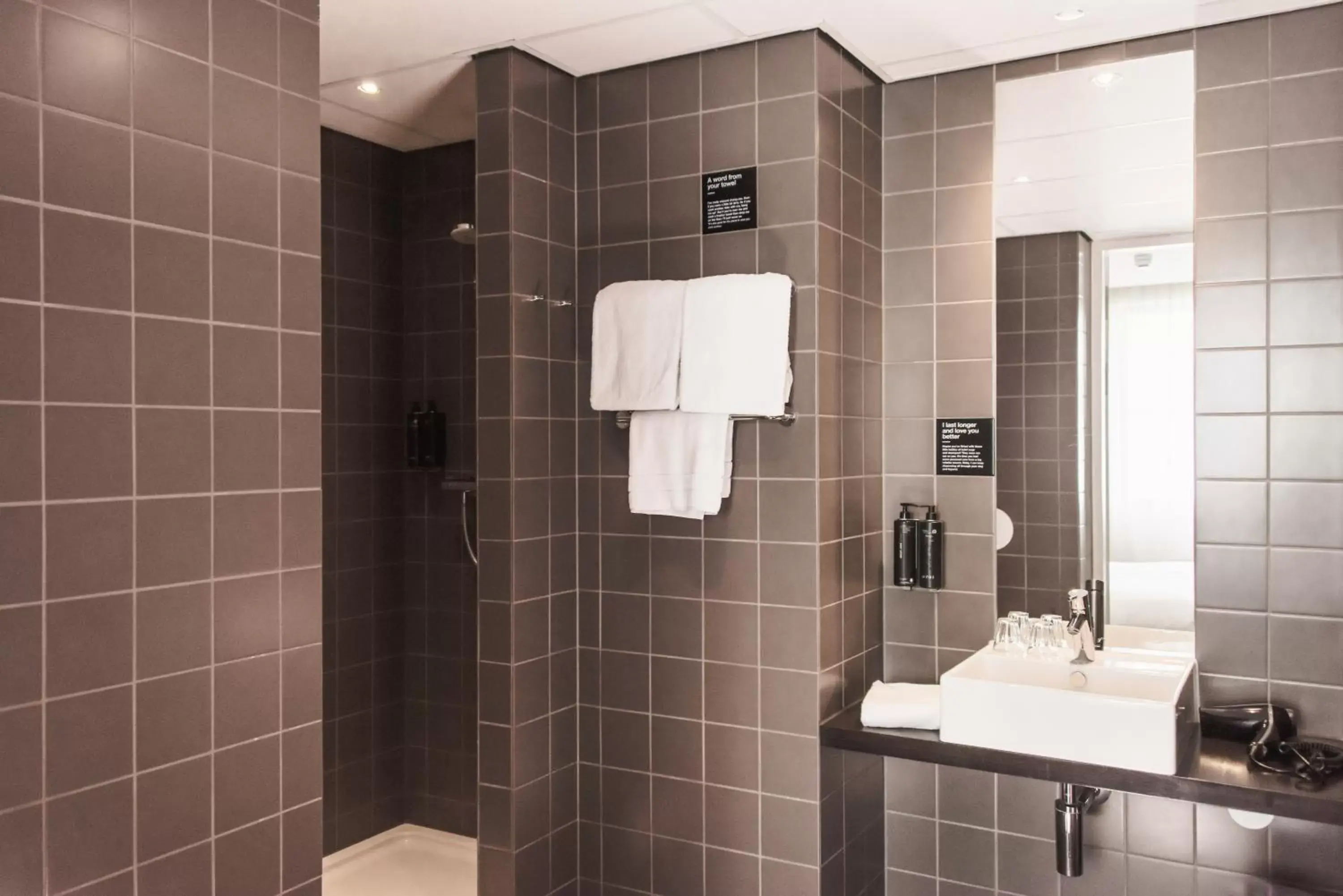 Shower, Bathroom in Conscious Hotel Vondelpark