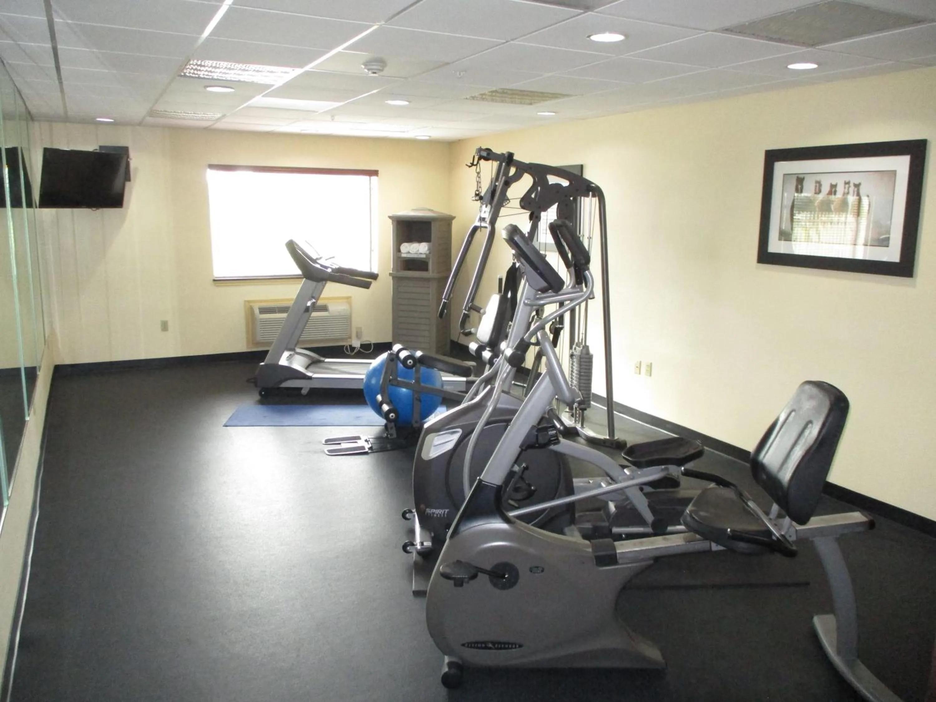 Fitness centre/facilities in Days Inn & Suites by Wyndham Sam Houston Tollway