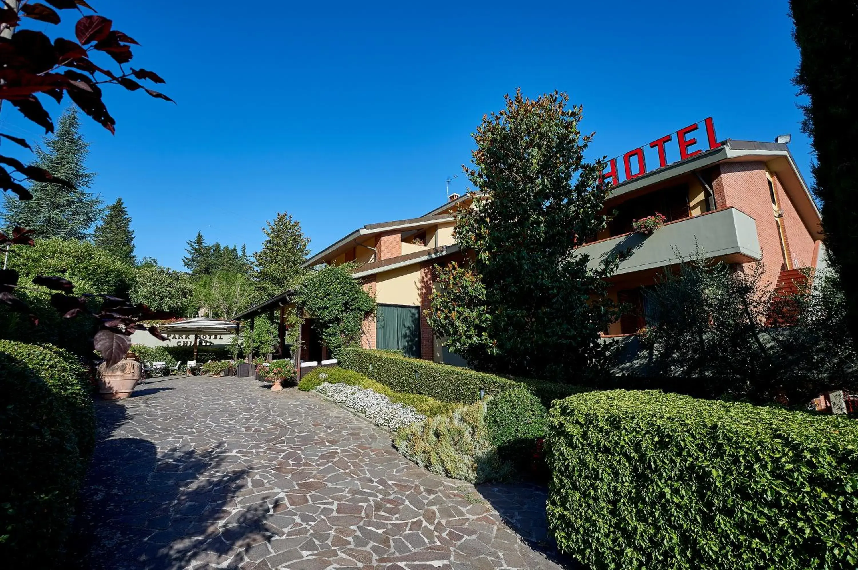 Property building in Park Hotel Chianti