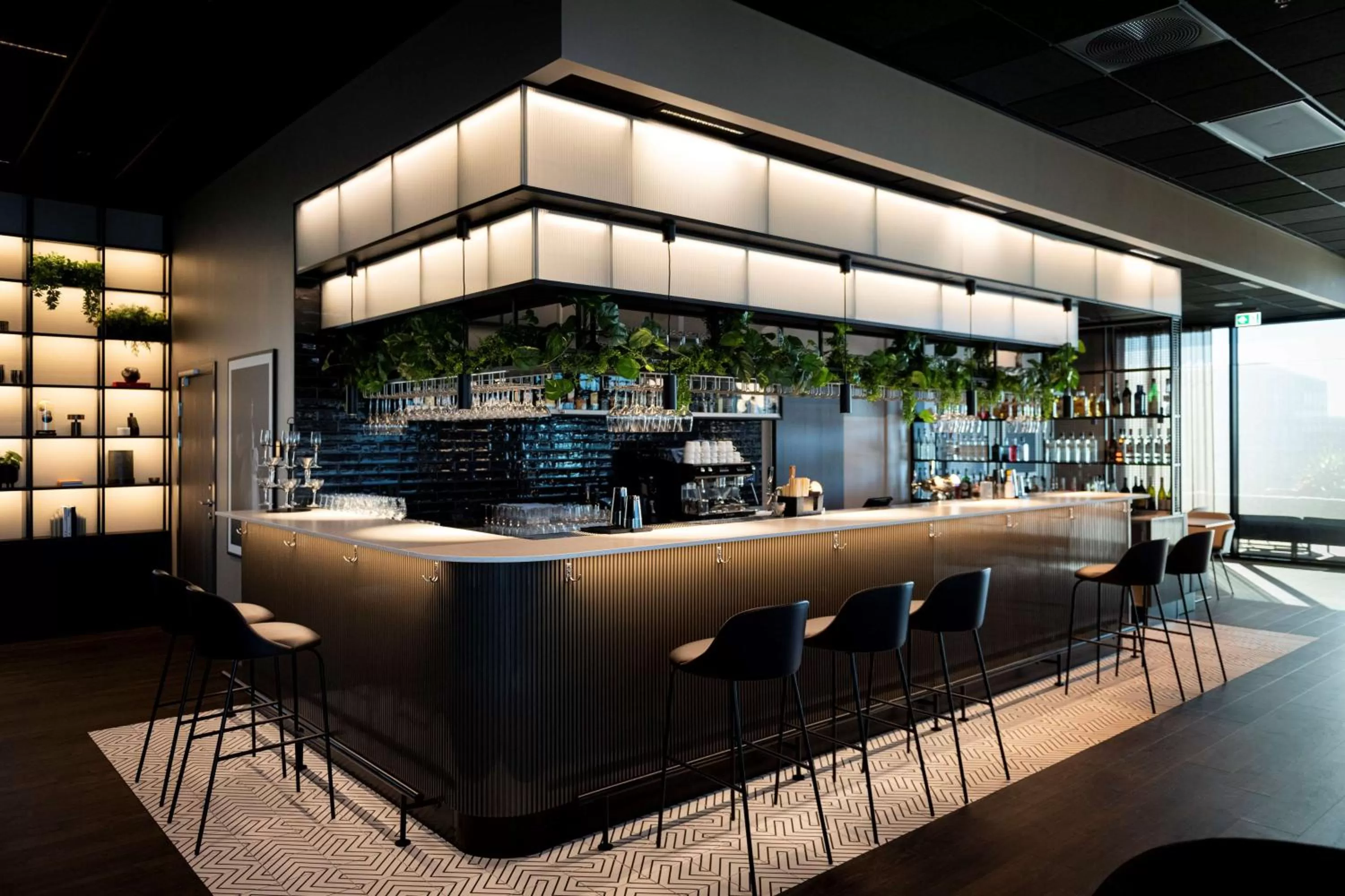 Lounge or bar in Radisson RED Oslo Økern