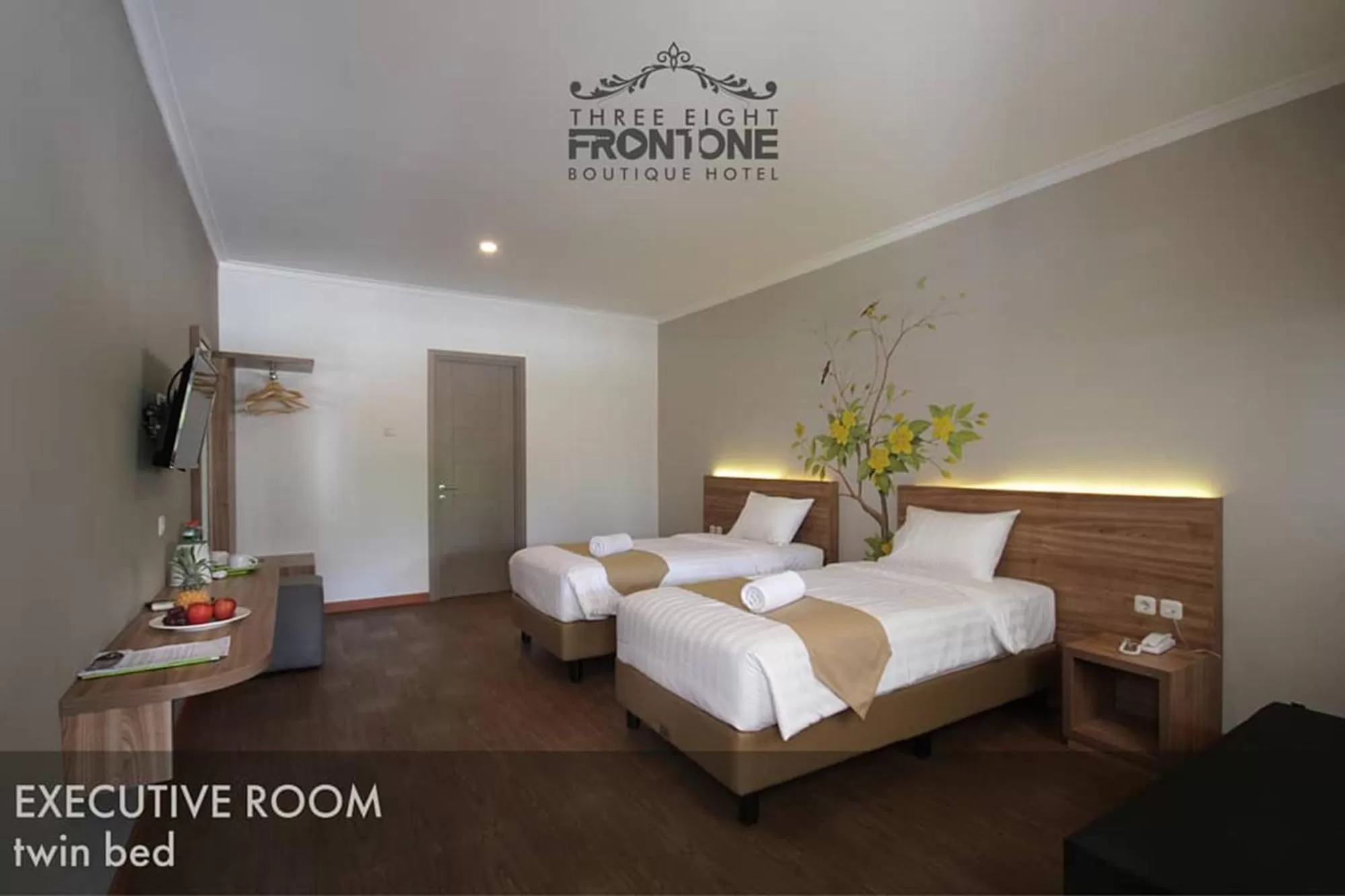 Bed in Three Eight Front One Boutique Batu Malang