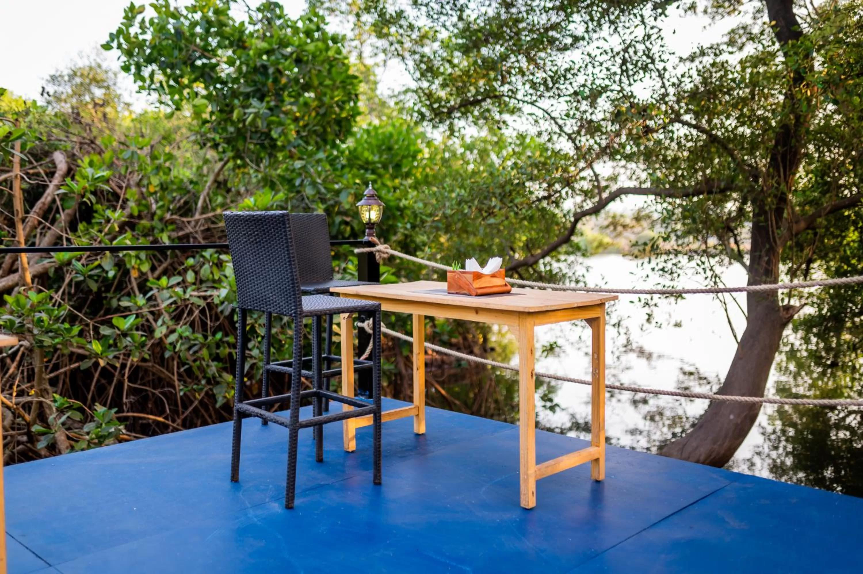 Natural landscape in Tranquill Riverside Luxury Cottages With Bathtub, Candolim