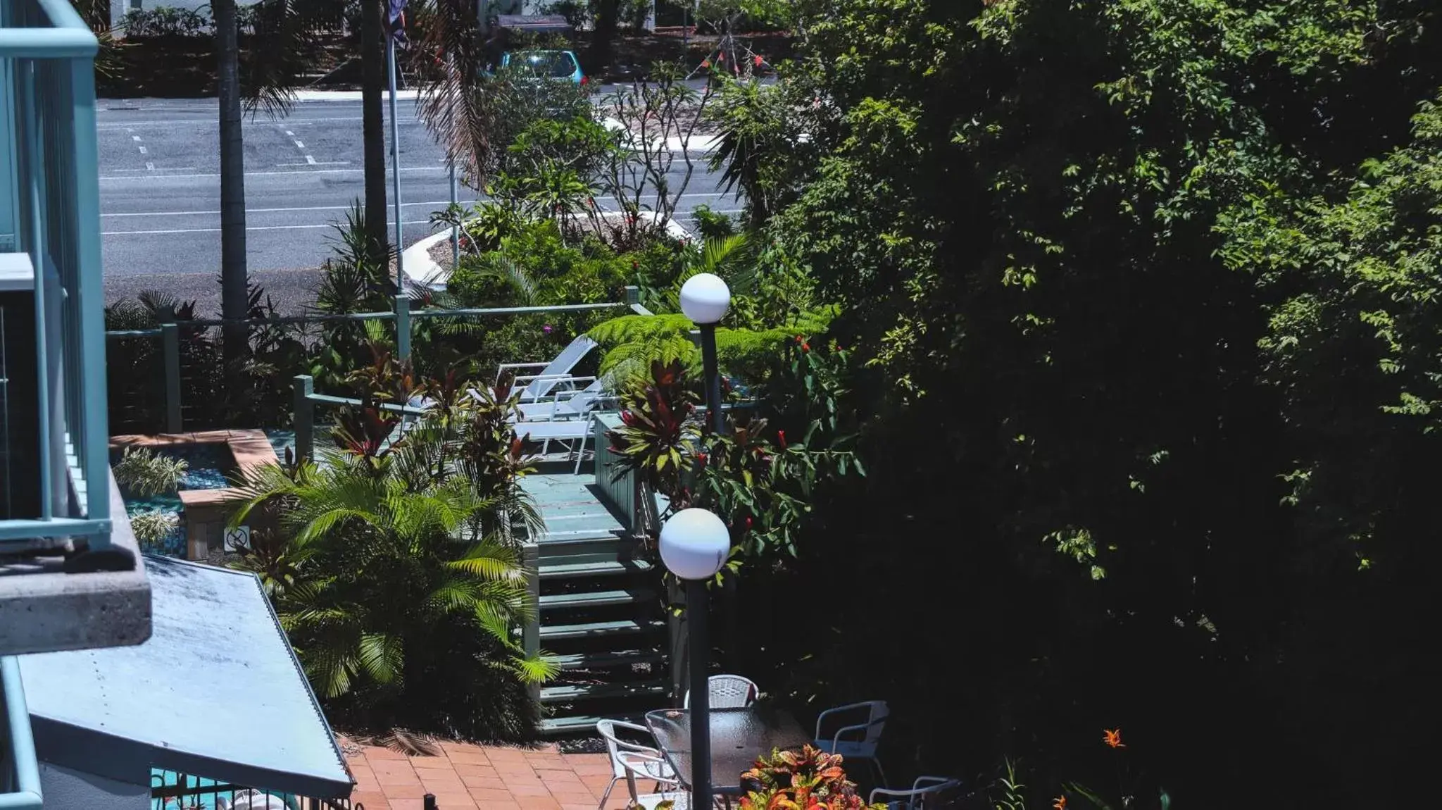 Garden view in Heritage Cairns Hotel