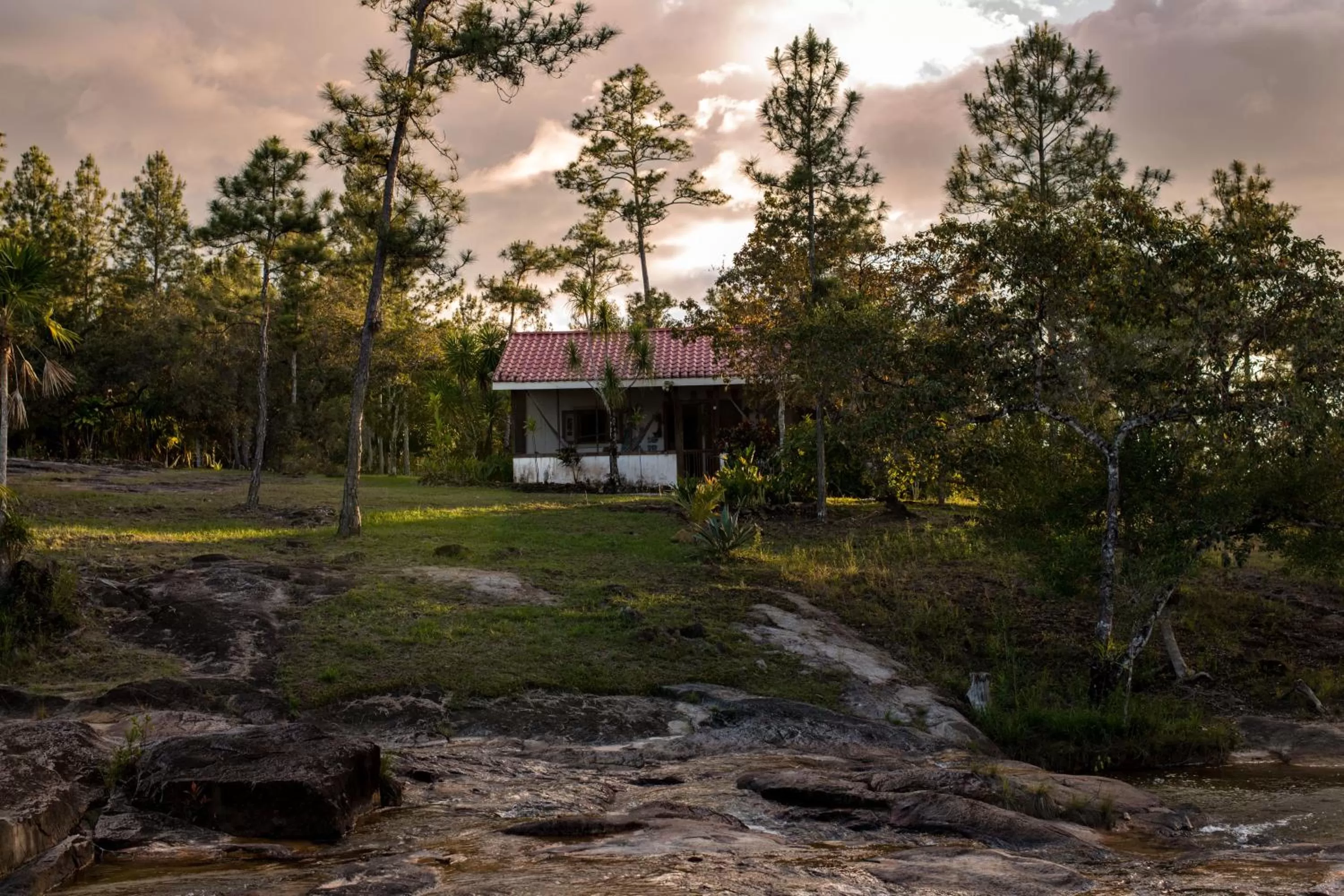 Day in Pine Ridge Lodge