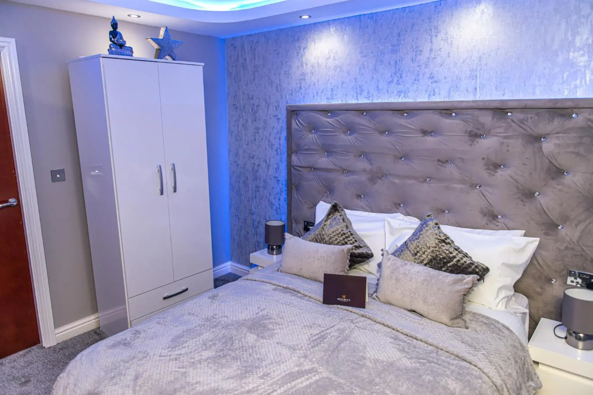 Bed in Meridian Serviced Apartments