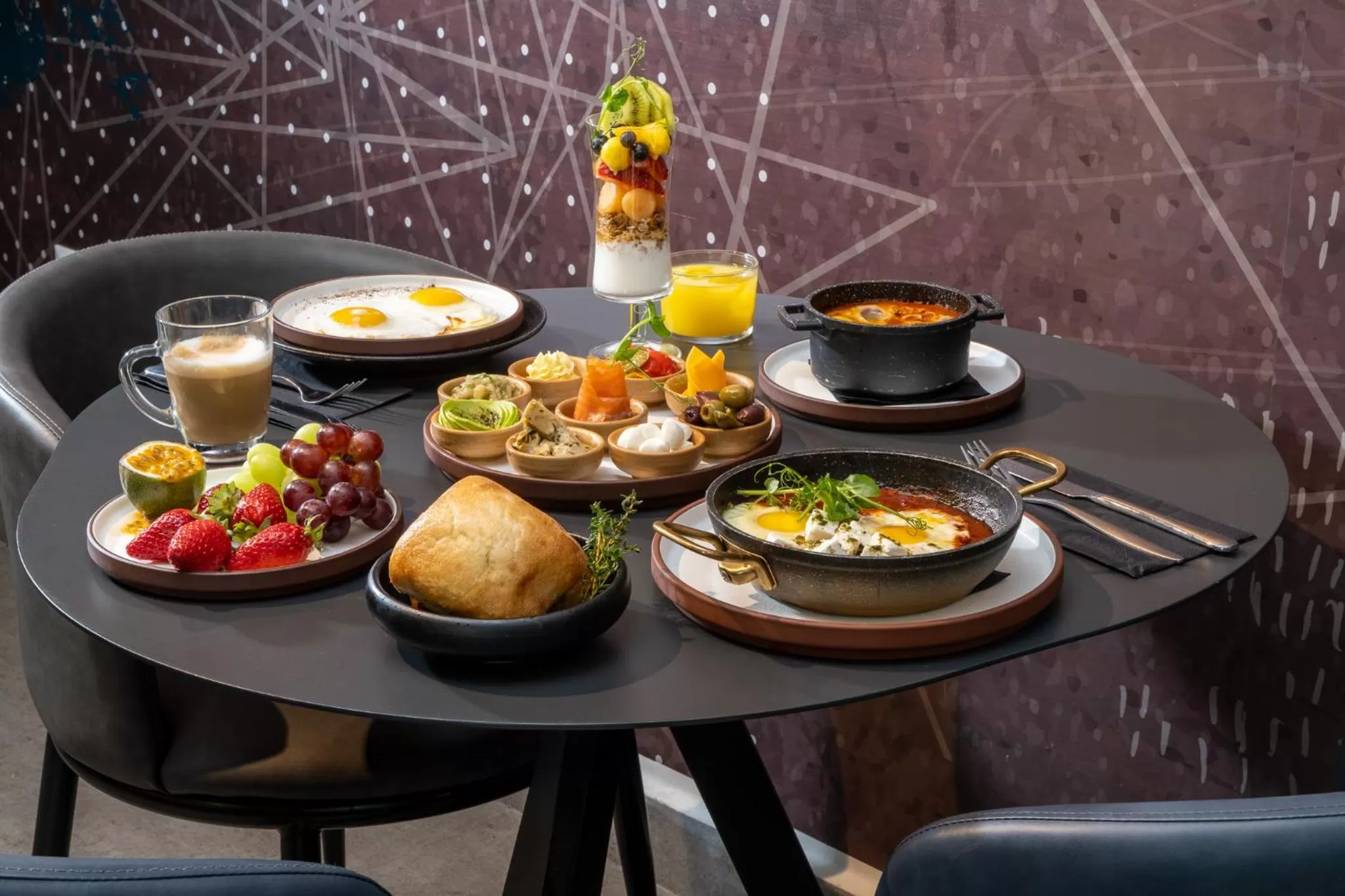 Breakfast in BY14 TLV Hotel