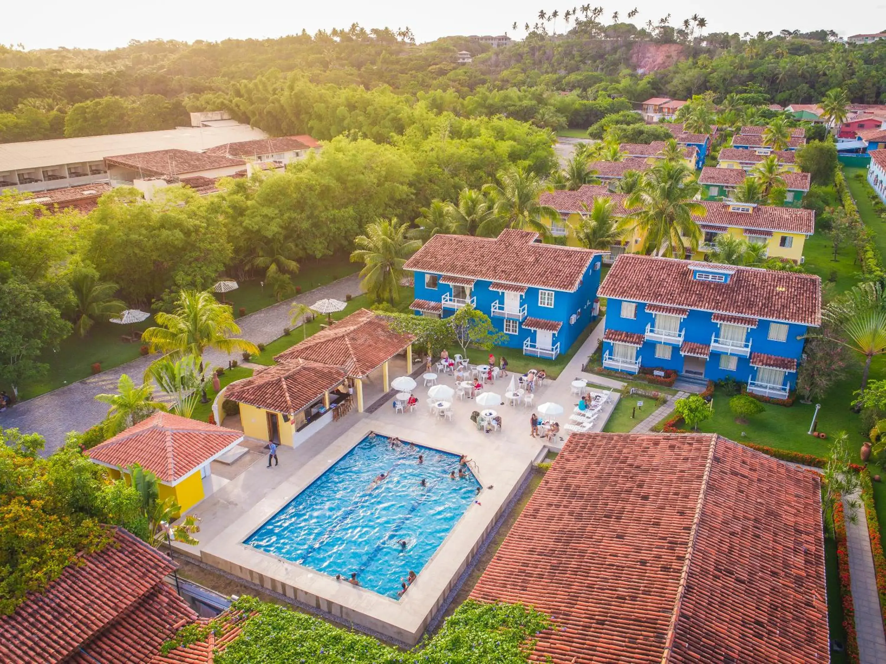 Bird's eye view, Bird's-eye View in Atlantida Park Hotel