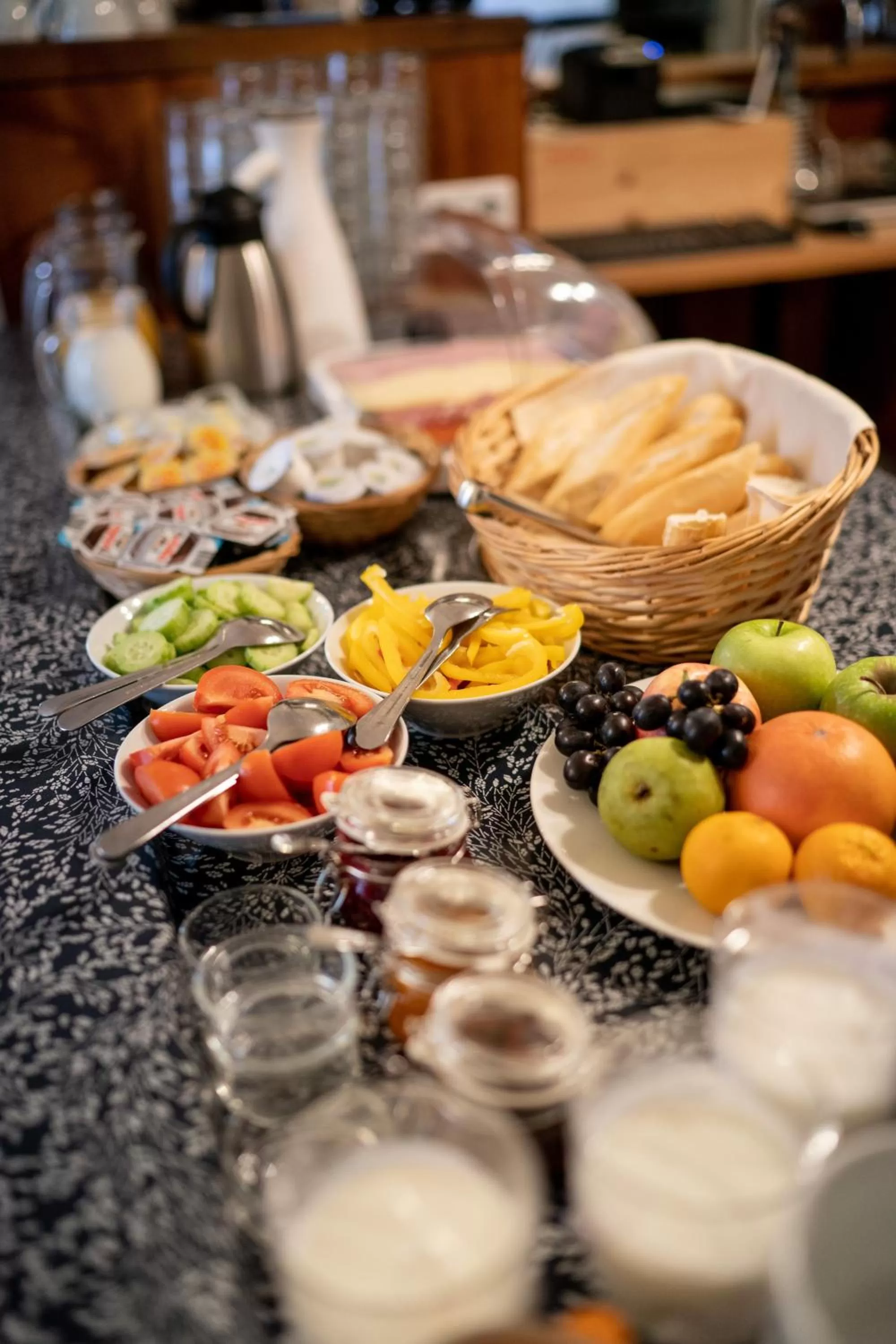Breakfast in Hotel Dvur Hoffmeister