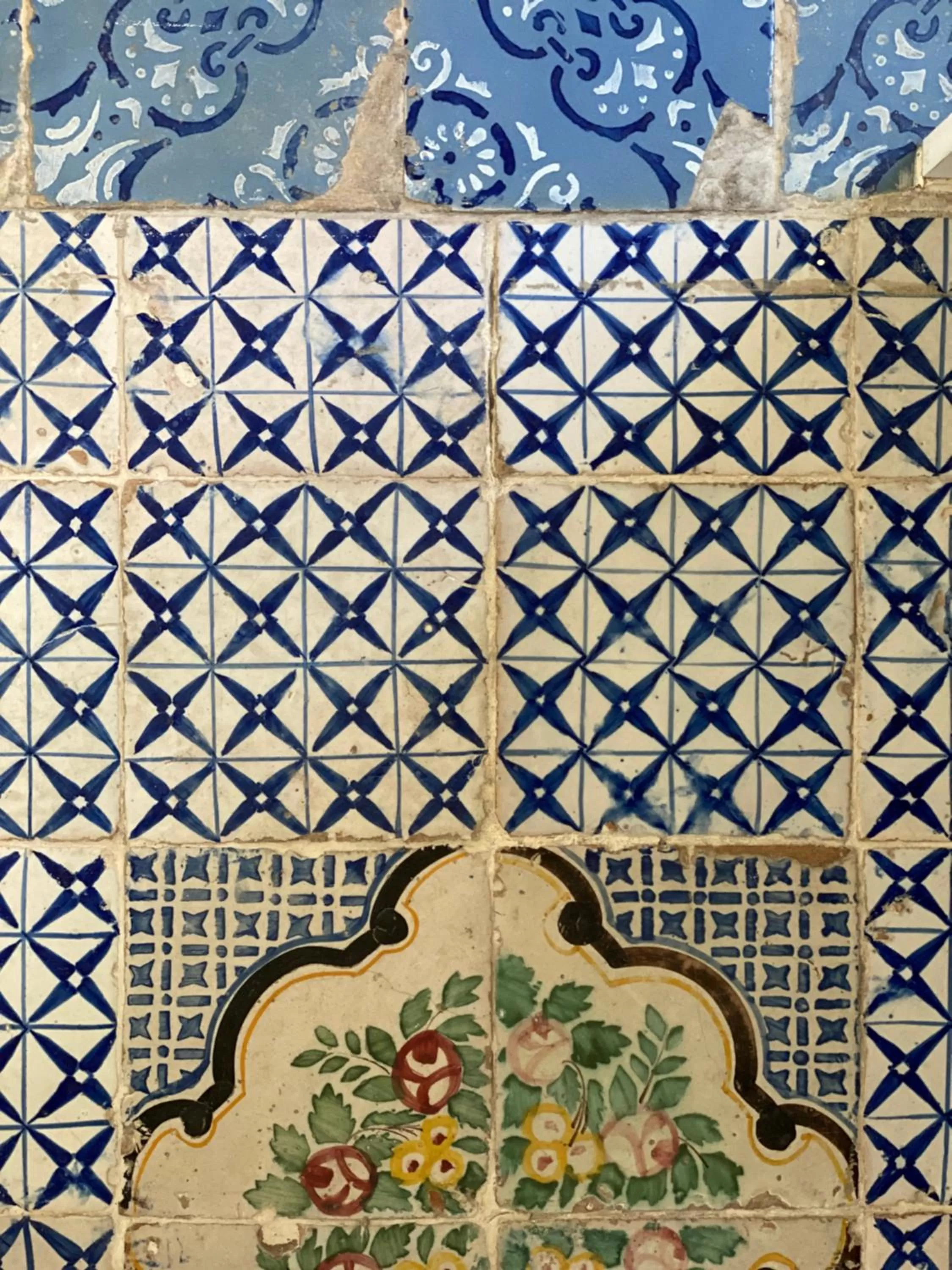 Decorative detail in B&B Palazzo Corselli