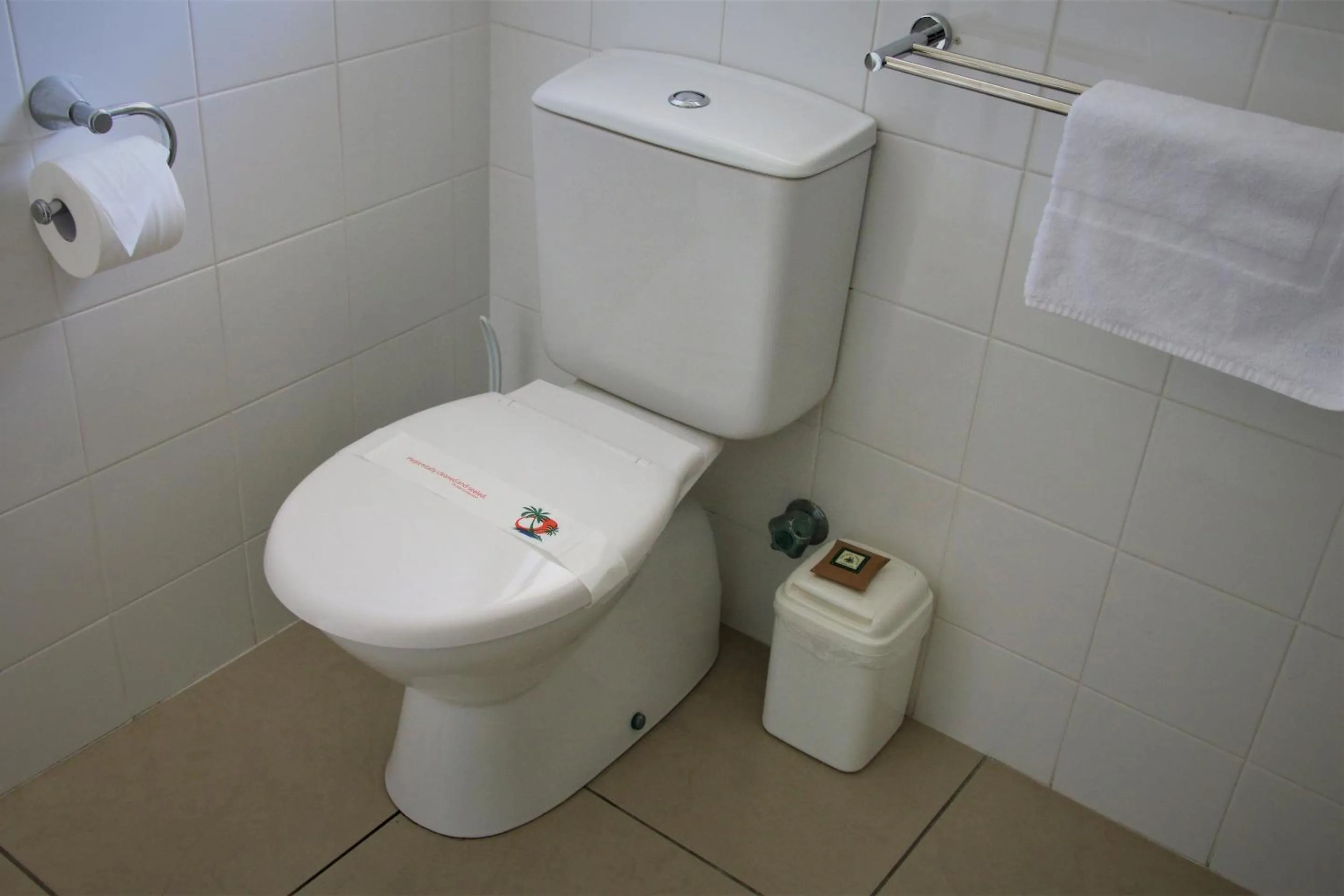 Bathroom in Pacific Palms Motor Inn