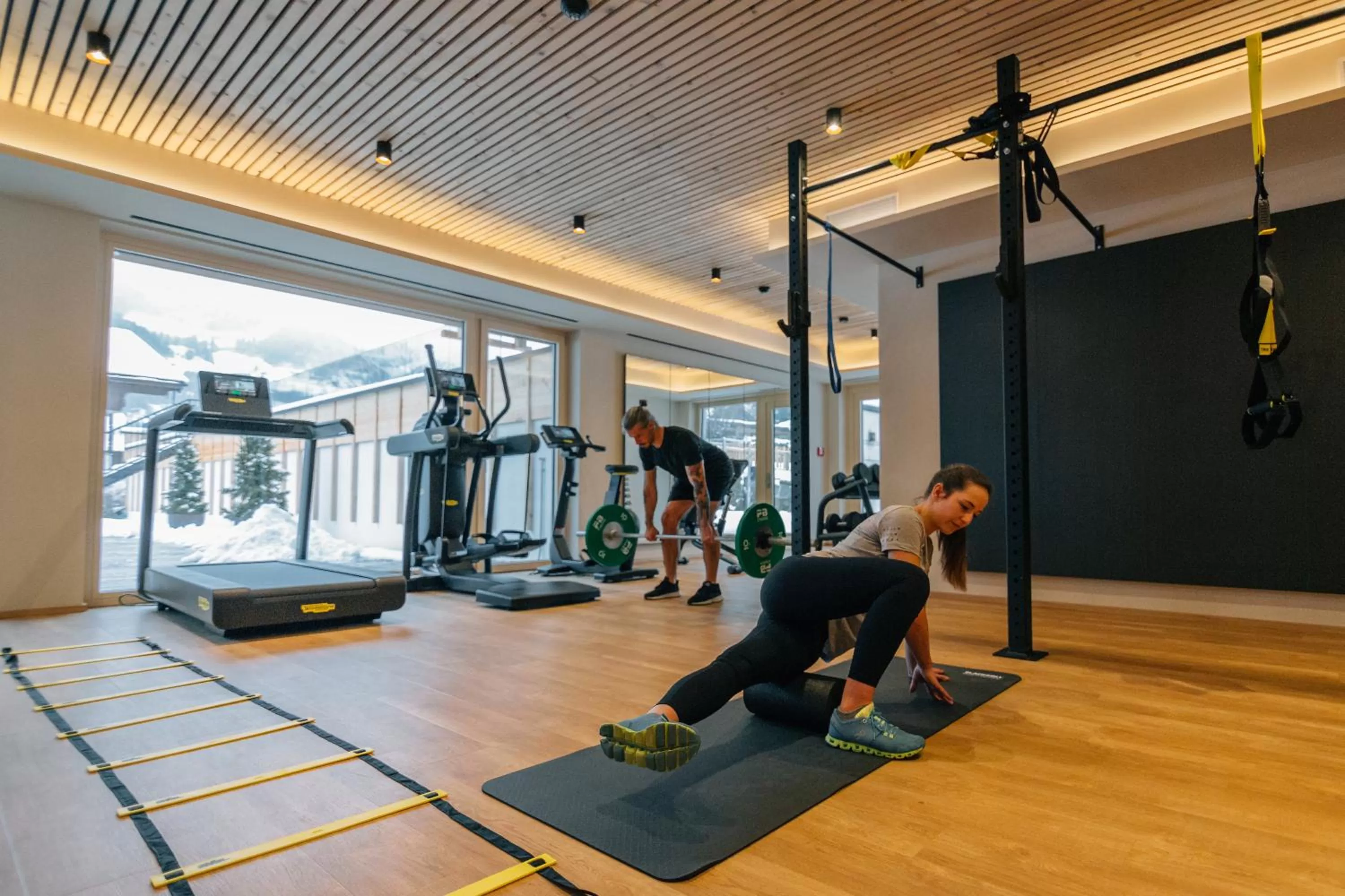 Fitness centre/facilities in Natur Resort RISSBACHER