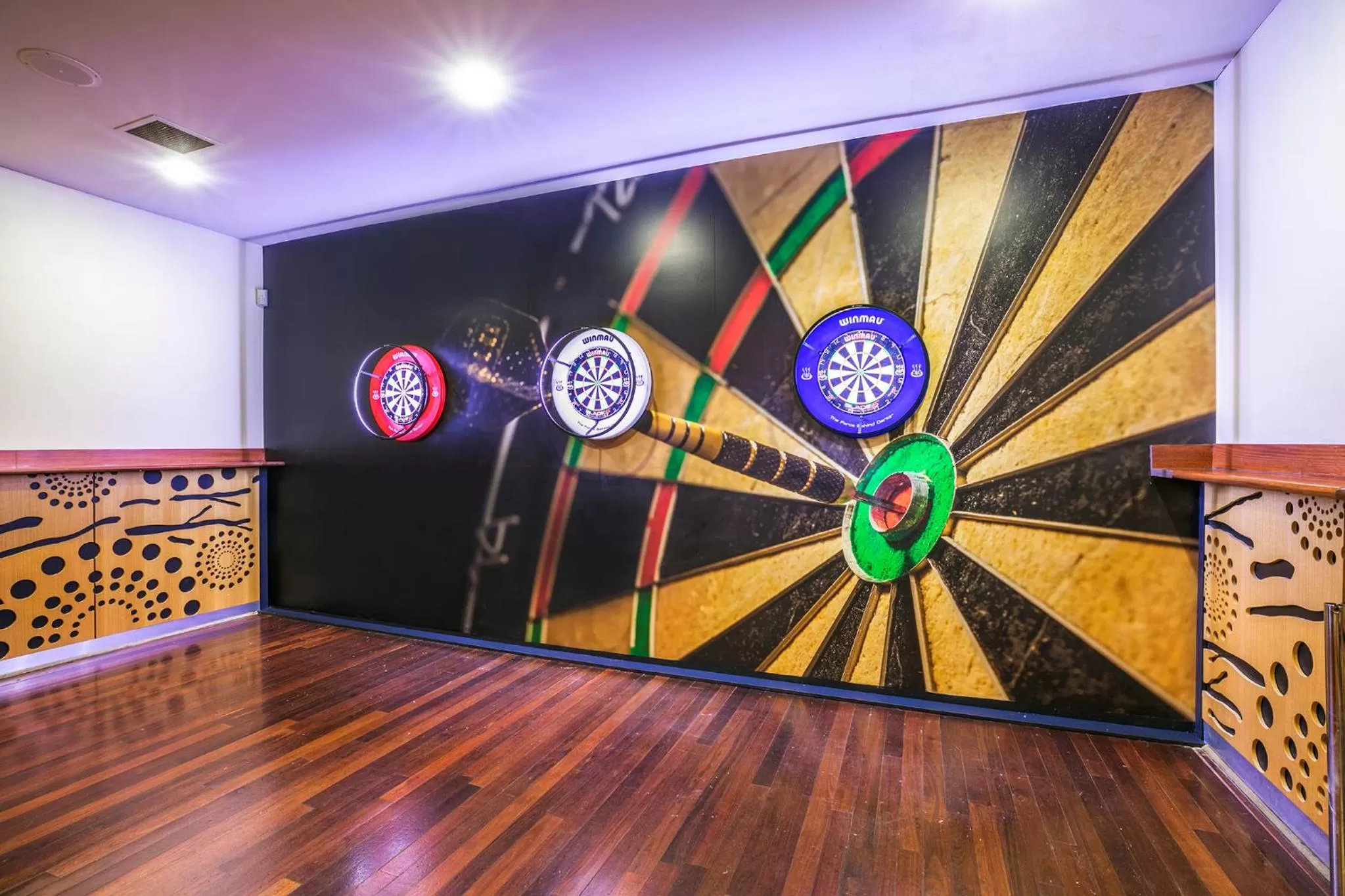 Darts in Nightcap at Waltzing Matilda Hotel