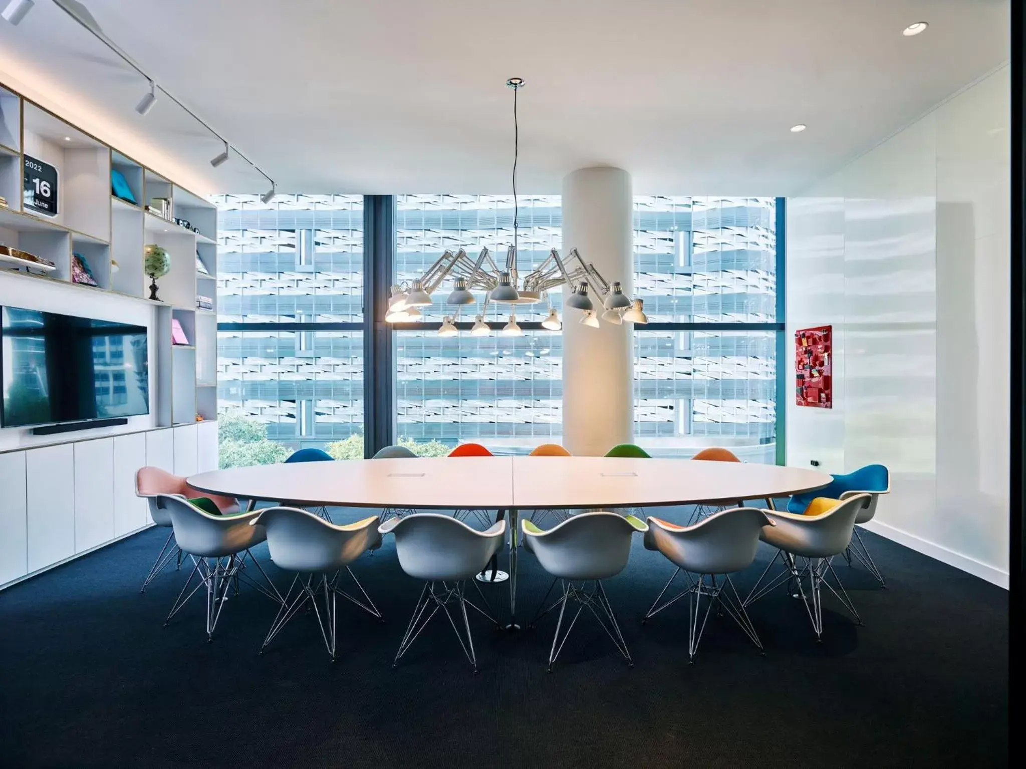 Meeting/conference room in citizenM Miami Brickell