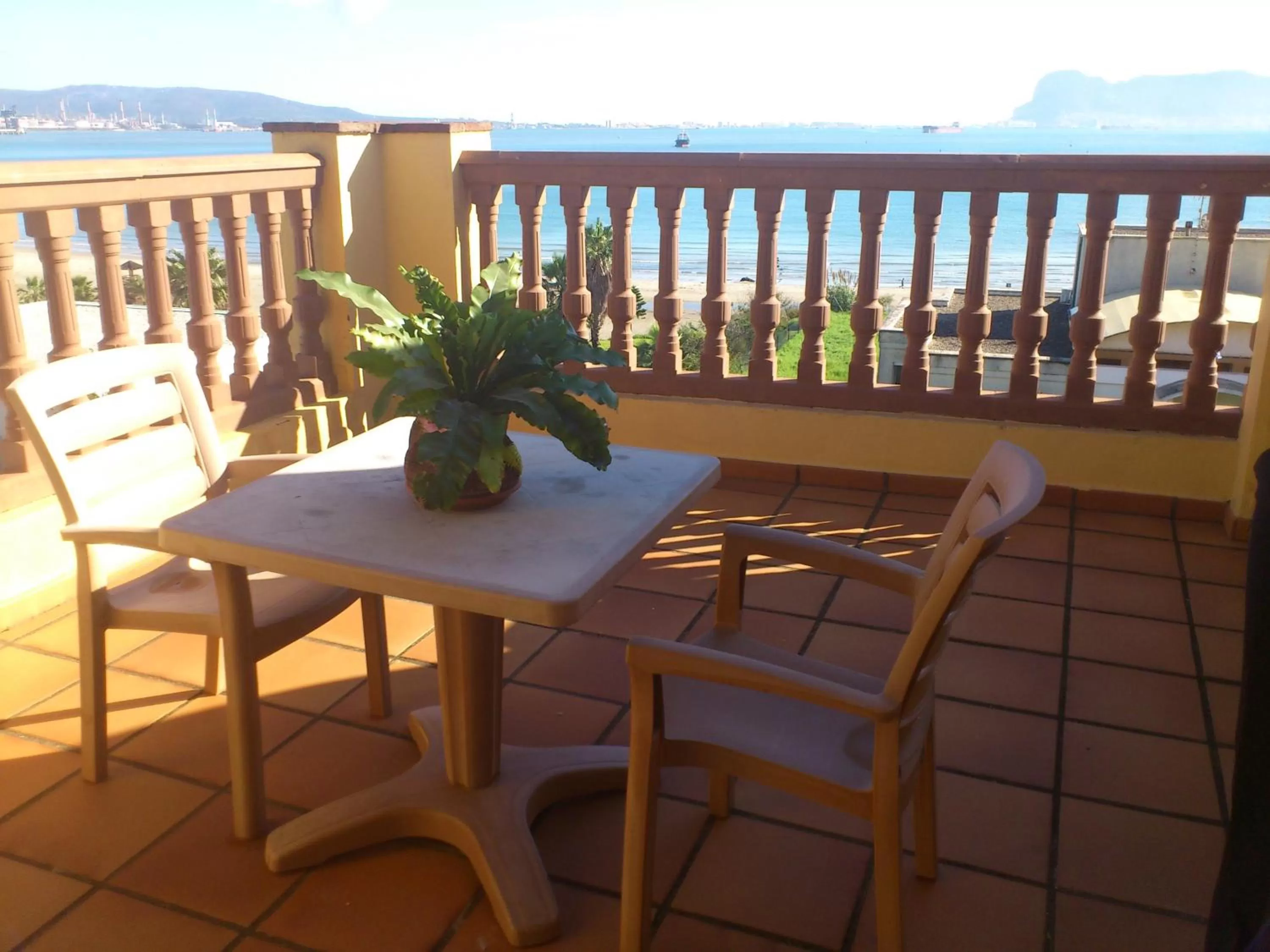 Patio in Hotel Mirador