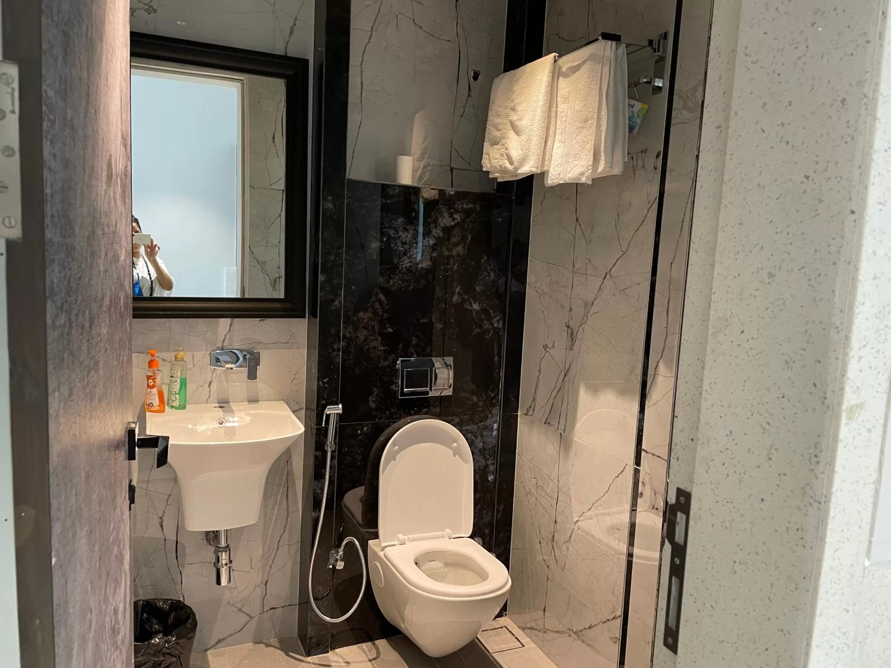 Bathroom in Jumbo Paradise, Pawna lake