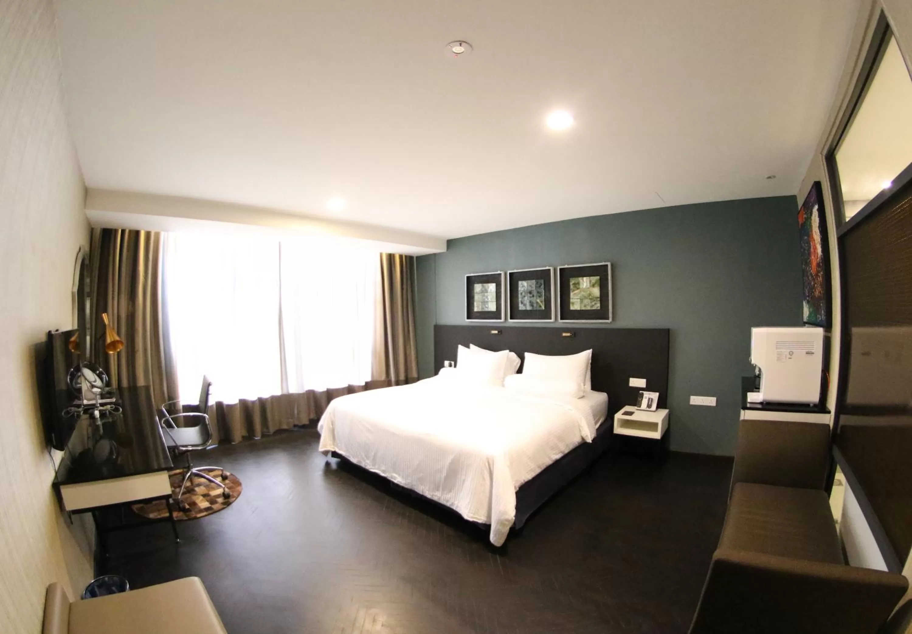 Bed in Bedrock Hotel Ipoh