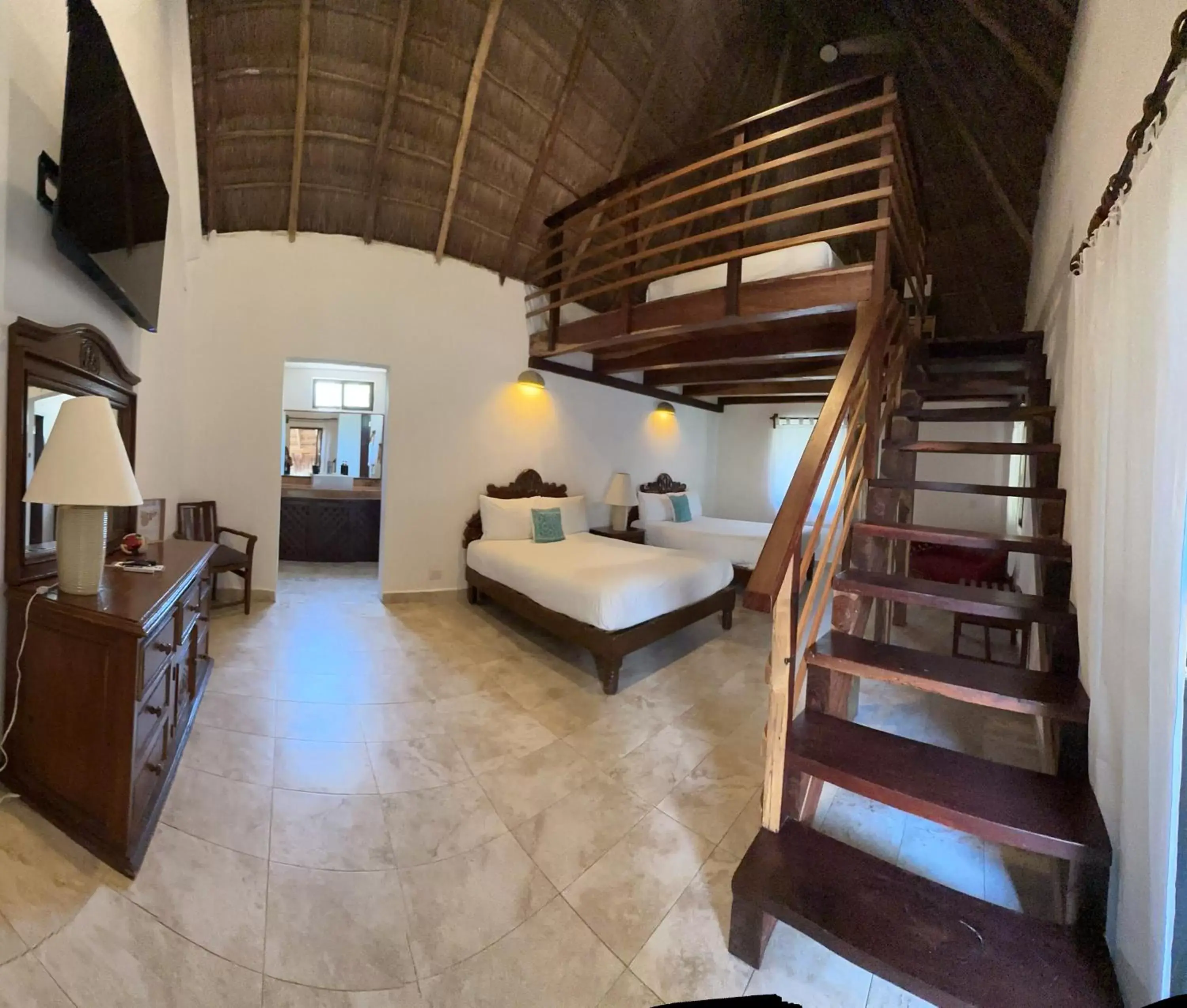 Bedroom in Na Balam Hotel