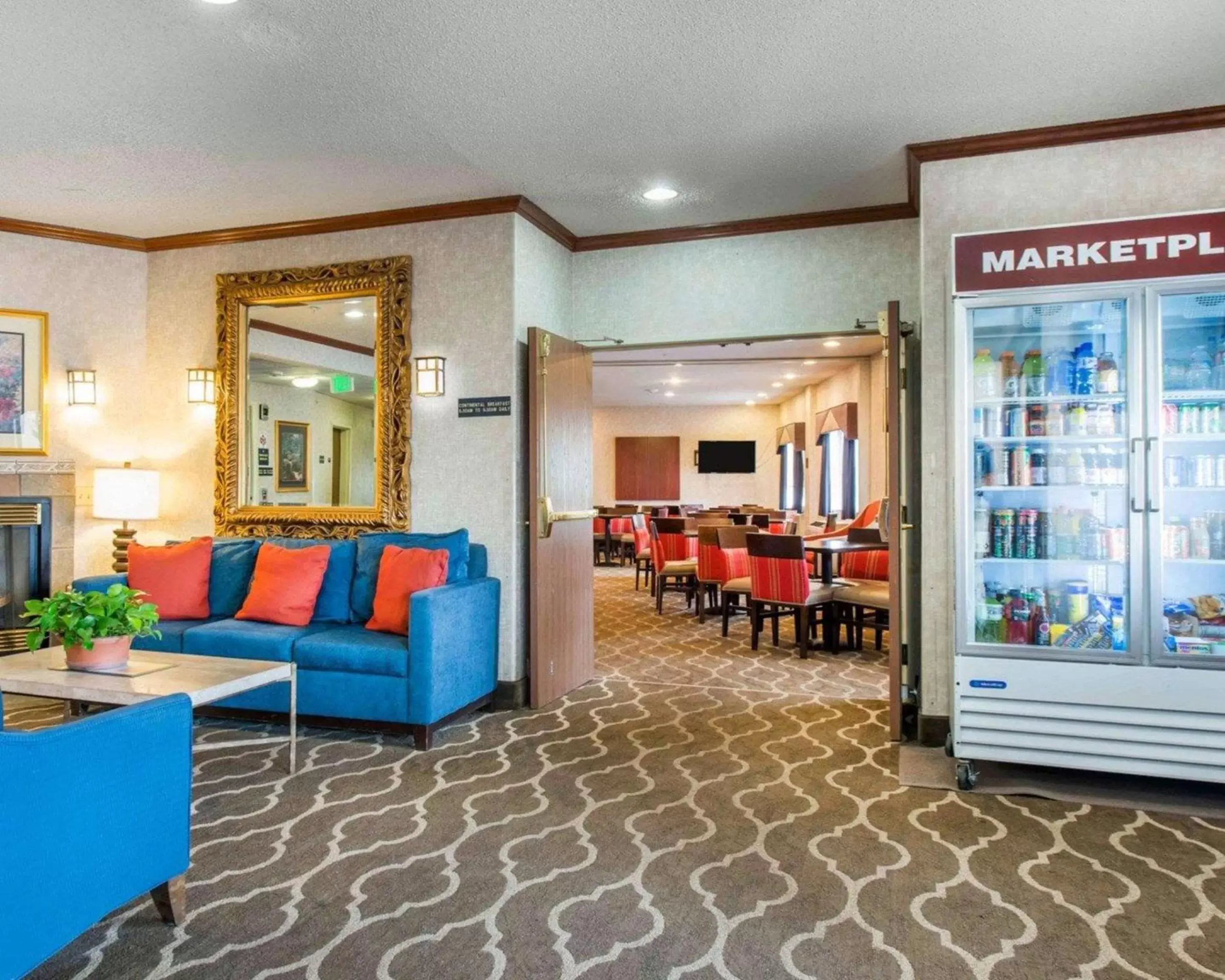 Lobby or reception in Comfort Inn North Colorado Springs