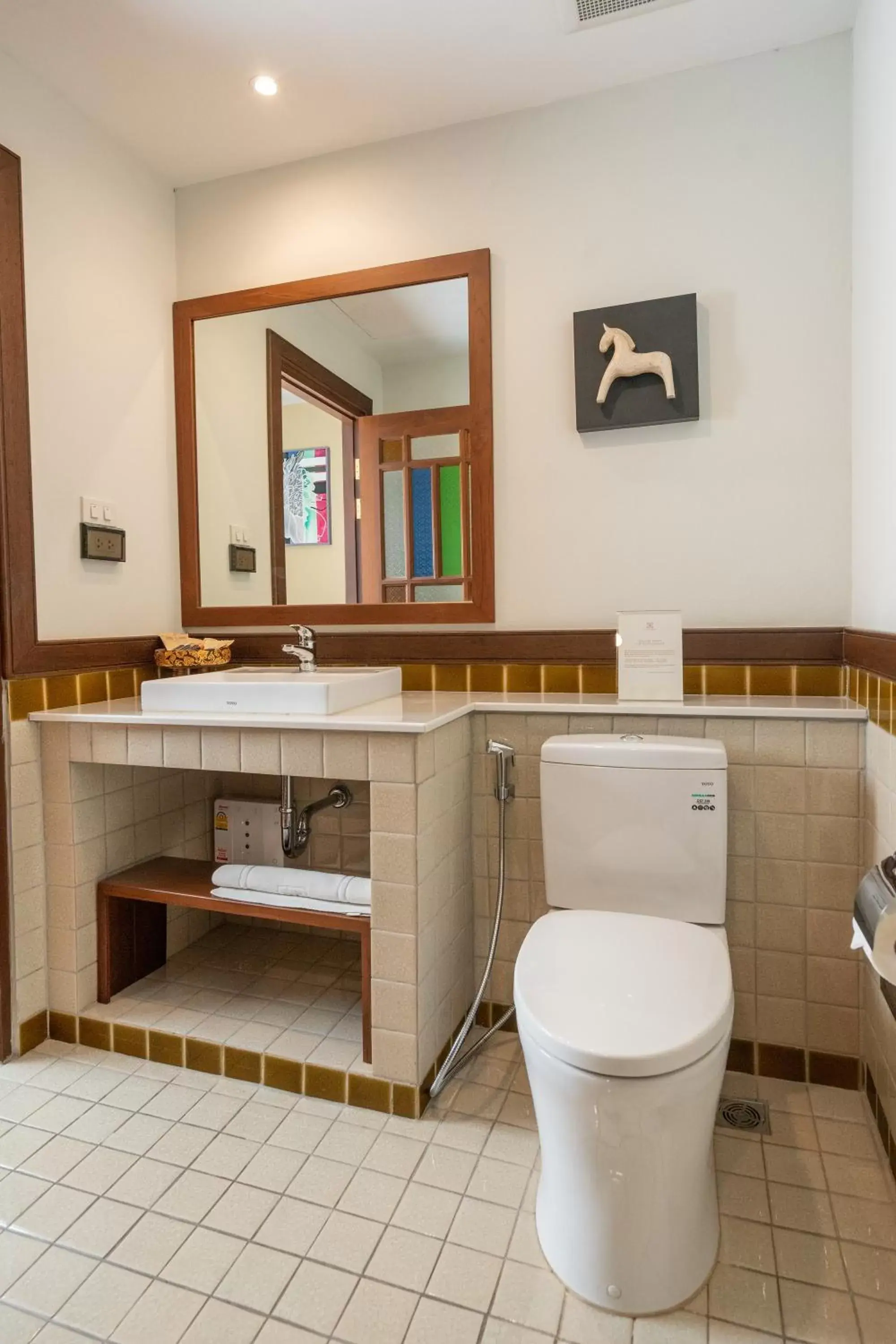 Toilet, Bathroom in Villa Sanpakoi