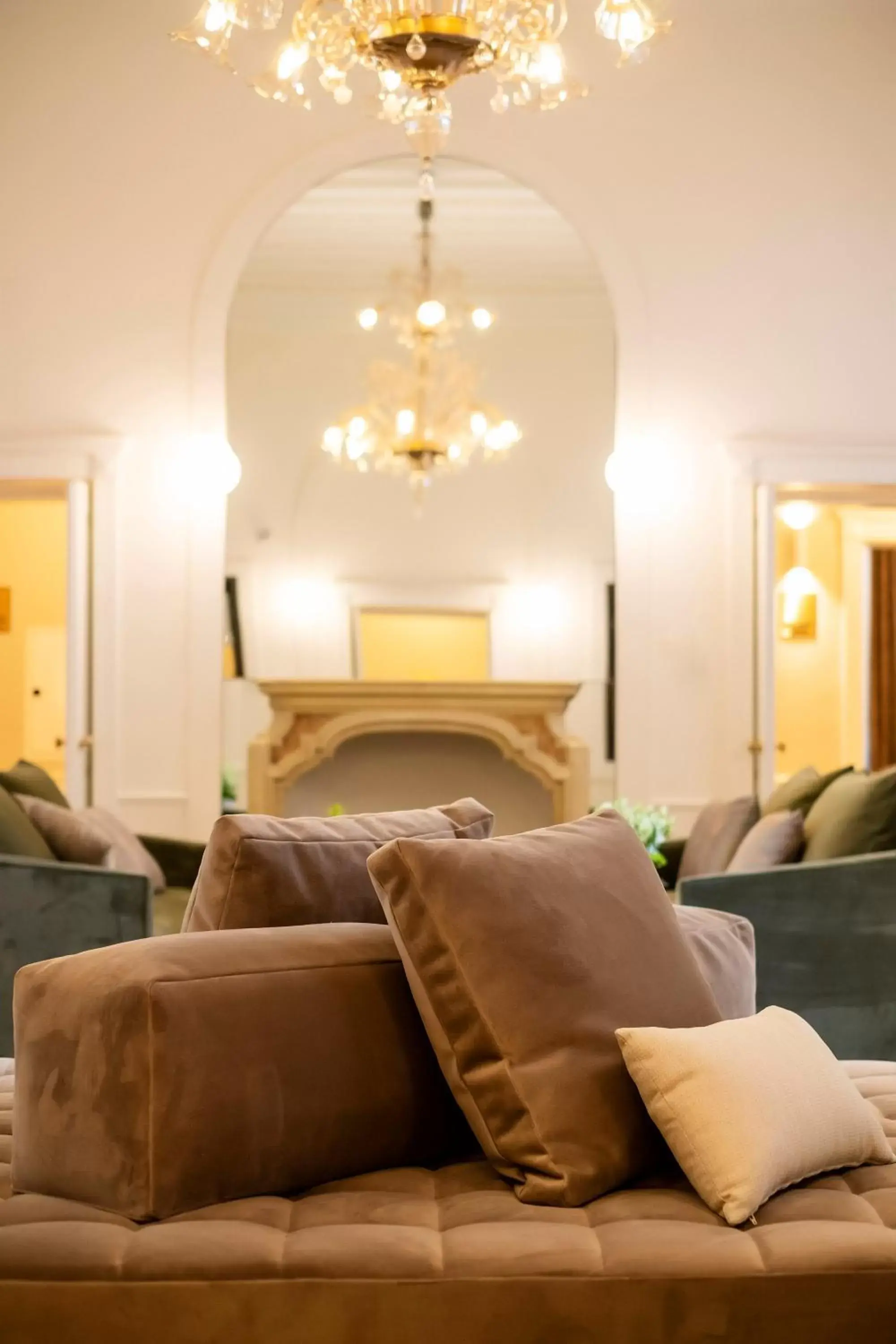 Living room, Bed in Hotel Villa Soligo - Small Luxury Hotels of the World