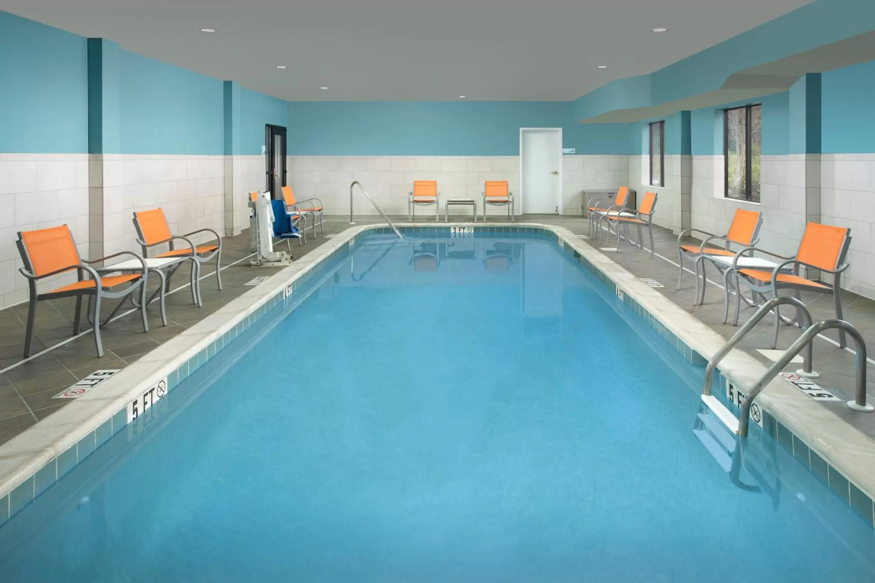 Swimming Pool in Holiday Inn Express Knoxville-Strawberry Plains, an IHG Hotel