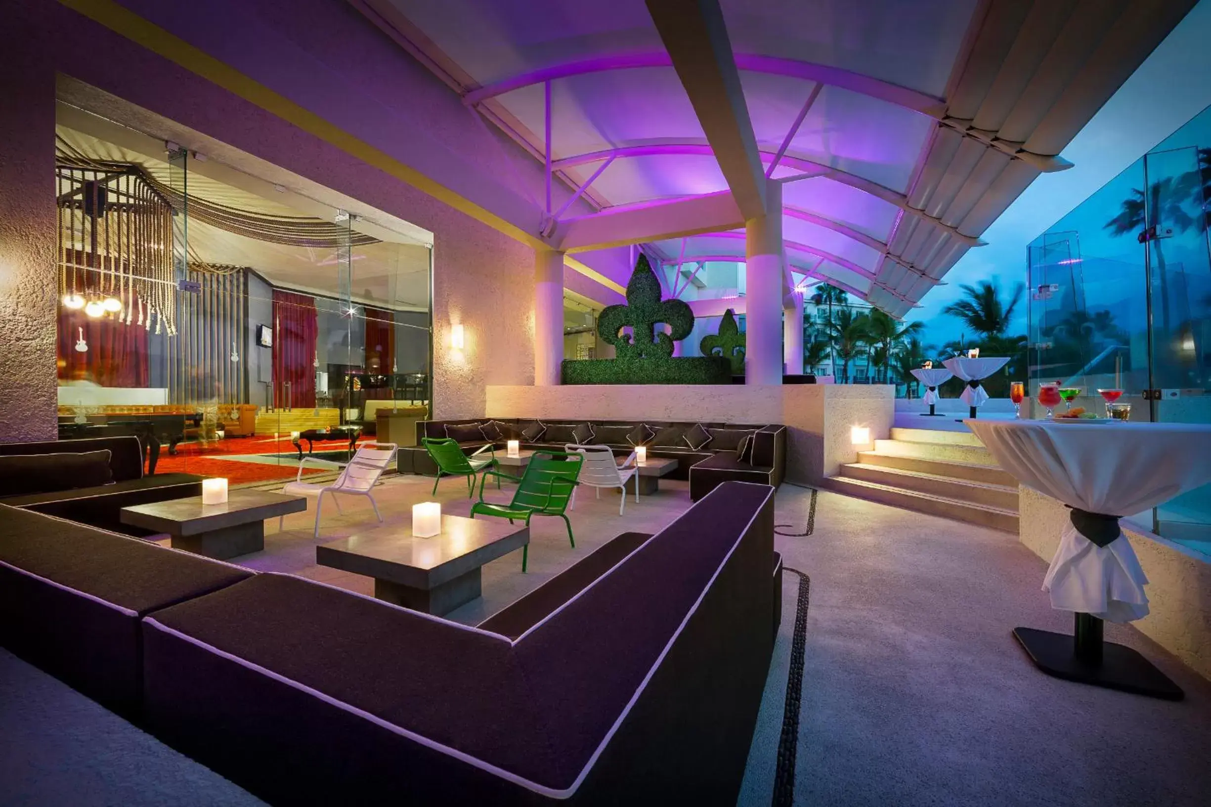 Lounge or bar, Restaurant/Places to Eat in Hard Rock Hotel Vallarta All Inclusive