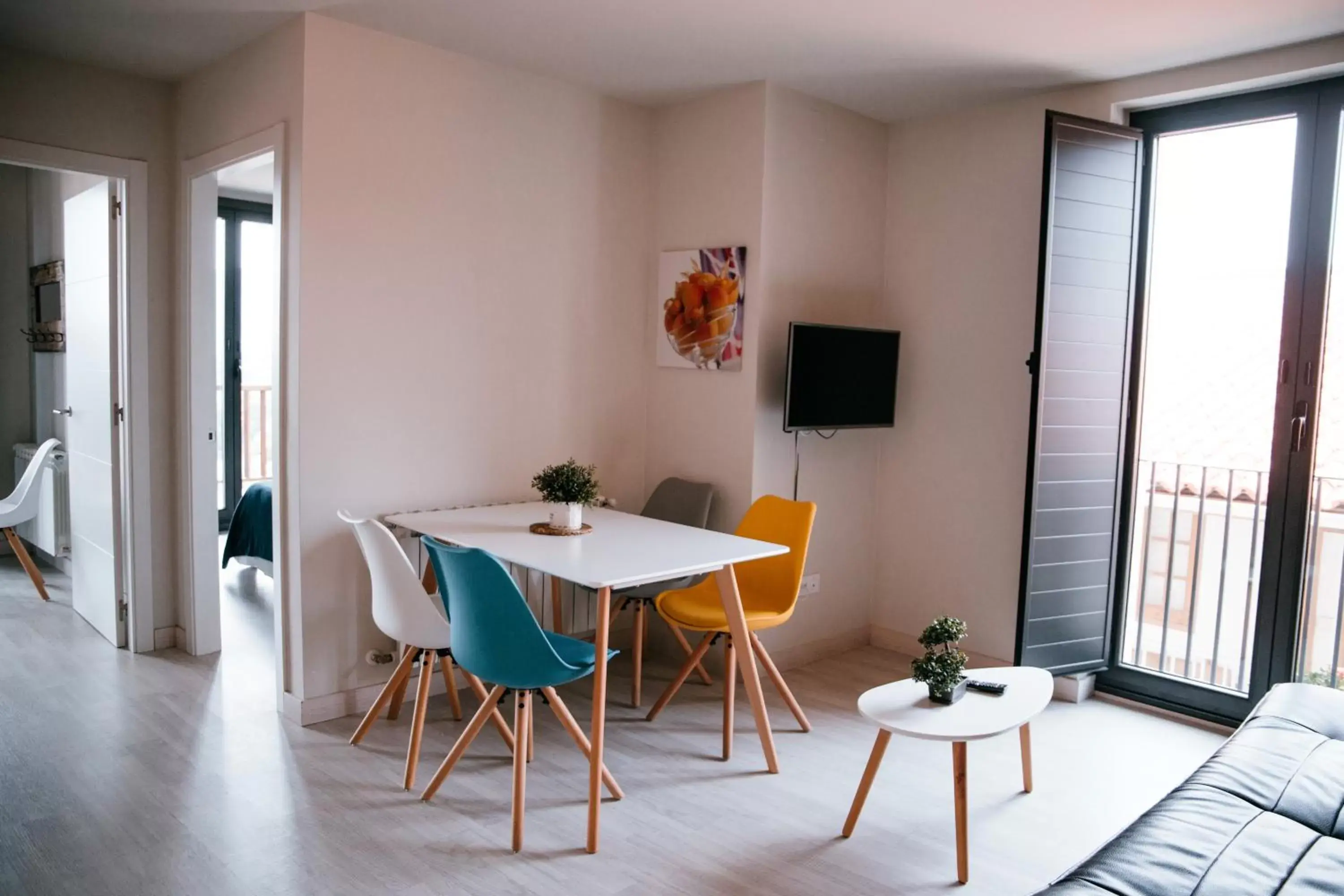 Dining Area in O balcón da ribeira