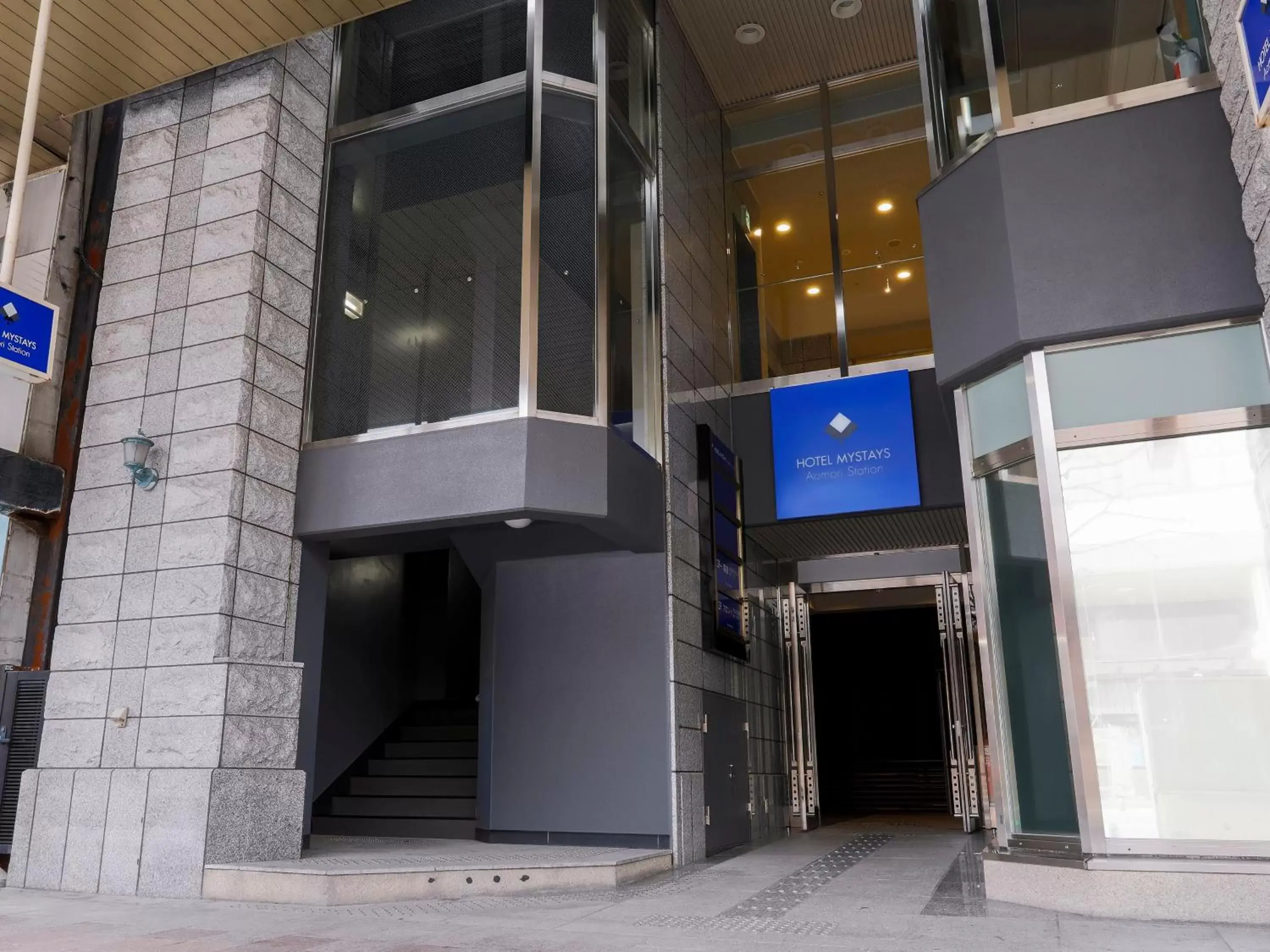 Facade/entrance in HOTEL MYSTAYS Aomori Station