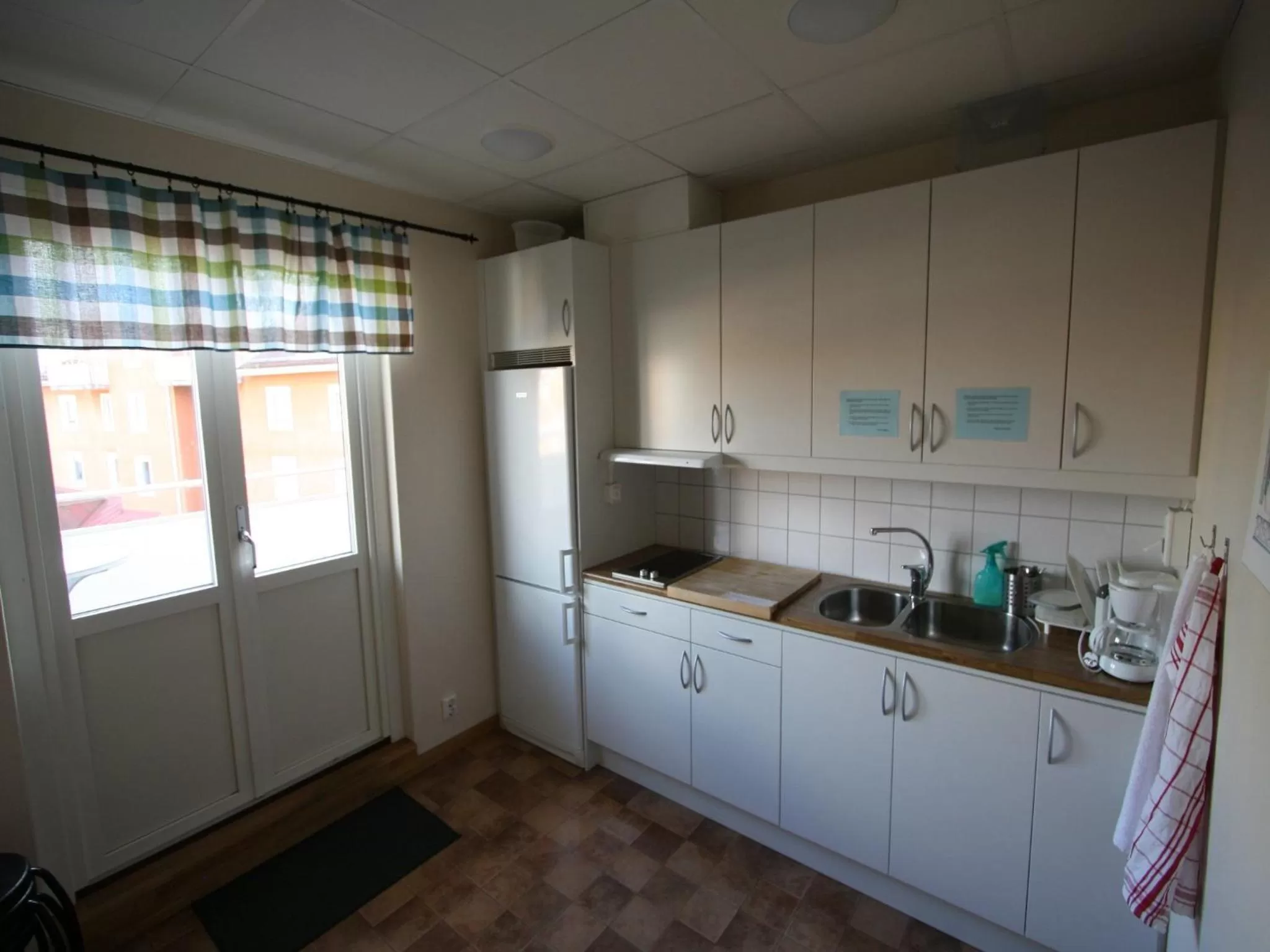 Communal kitchen in Hotell Linnéa