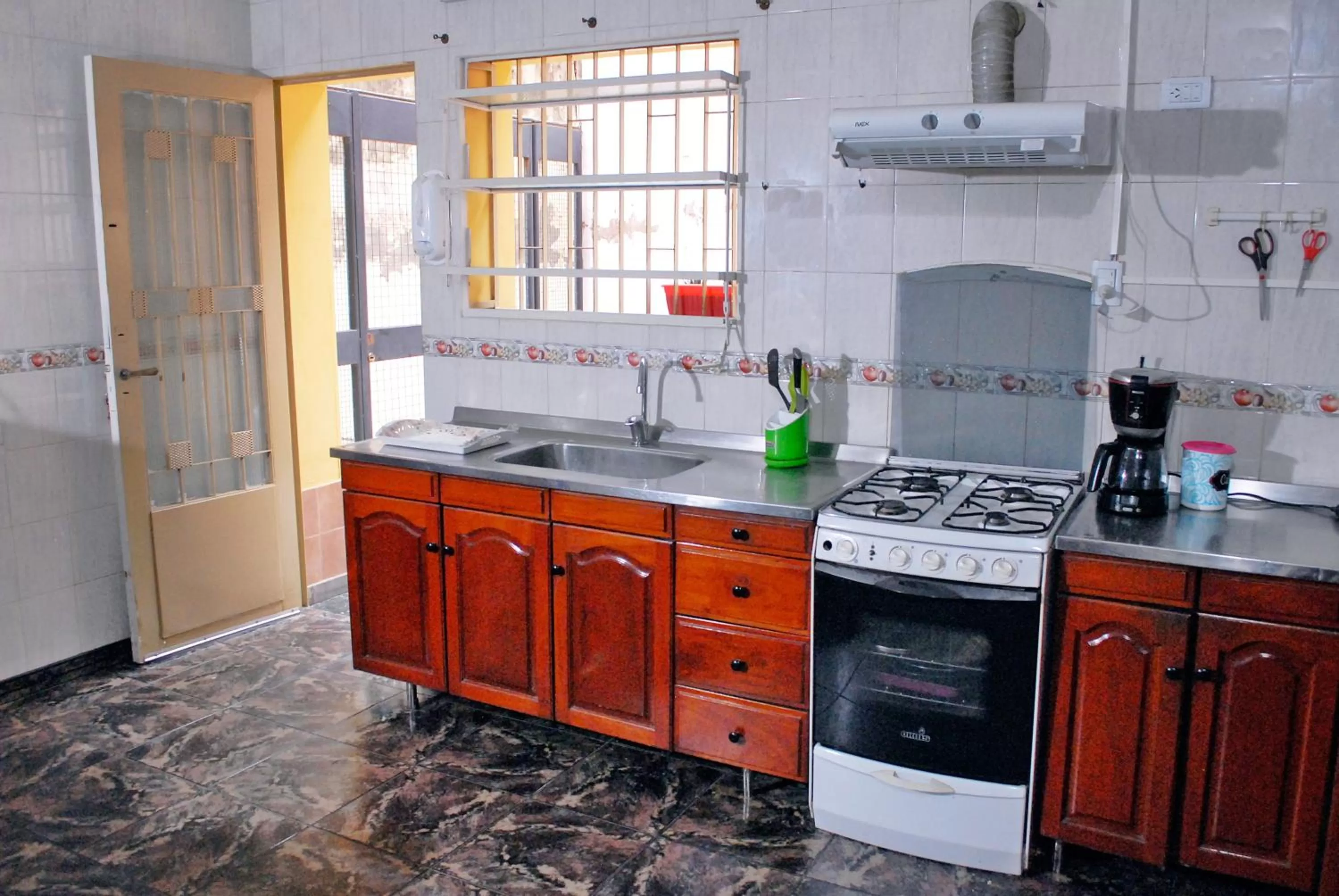 Communal kitchen in La Rojarilla