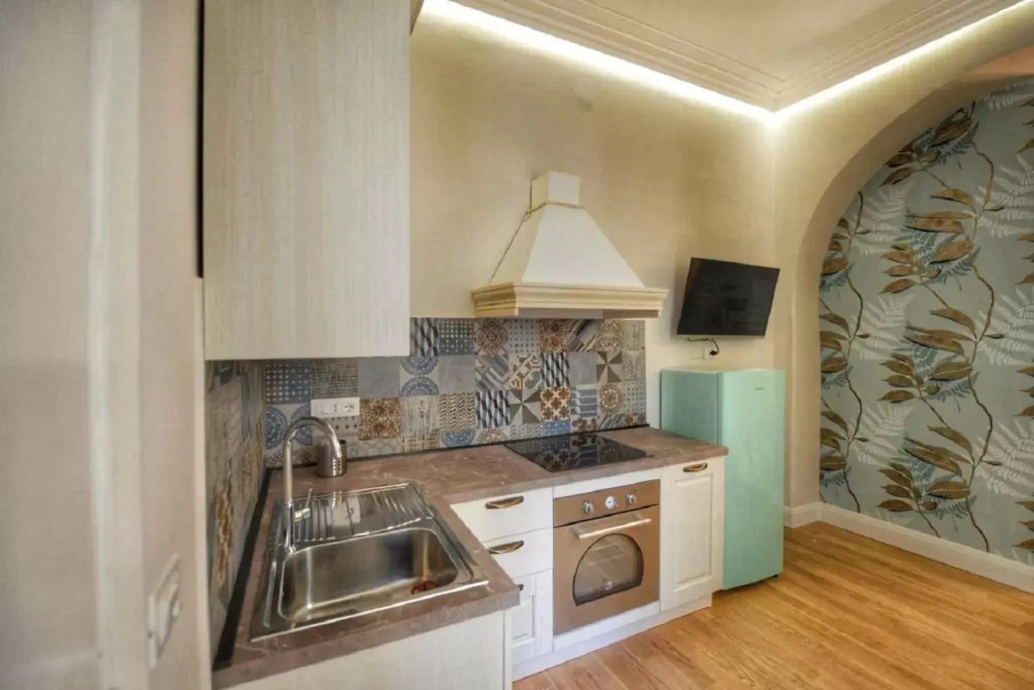 Kitchen or kitchenette, Kitchen/Kitchenette in Domus D'Angelo B&B