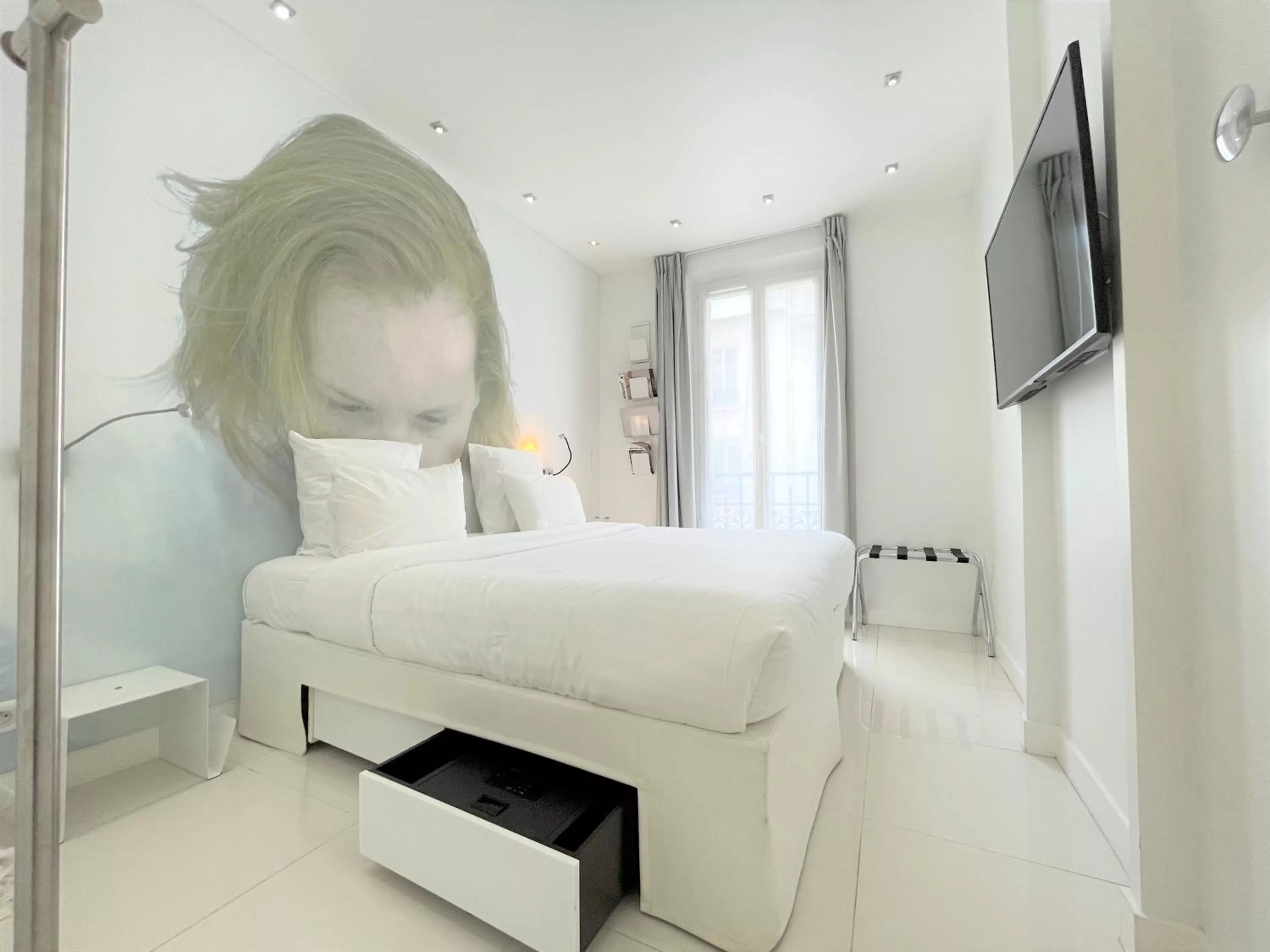 Bed in Blc Design Hotel