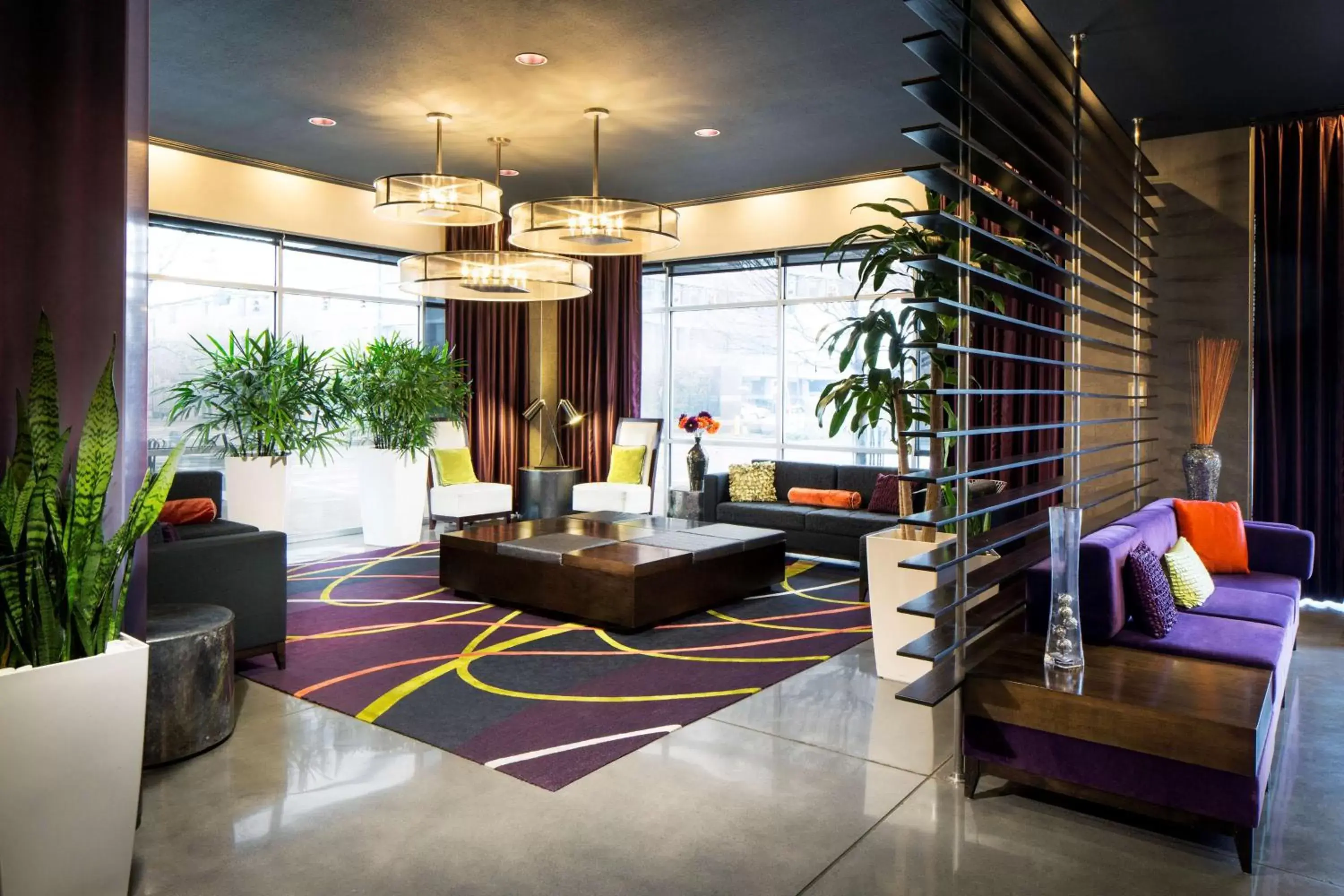 Lobby or reception in Hyatt House Charlotte Center City