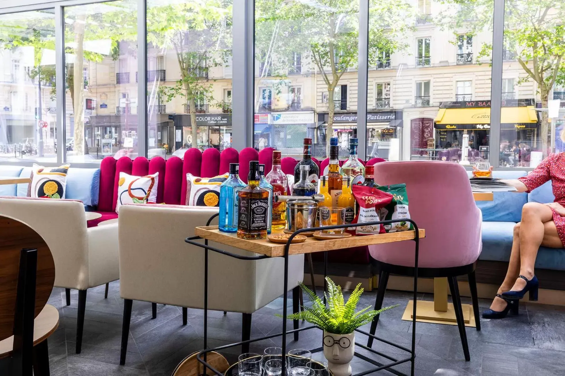 Lounge or bar, Restaurant/Places to Eat in Hôtel Nude Paris