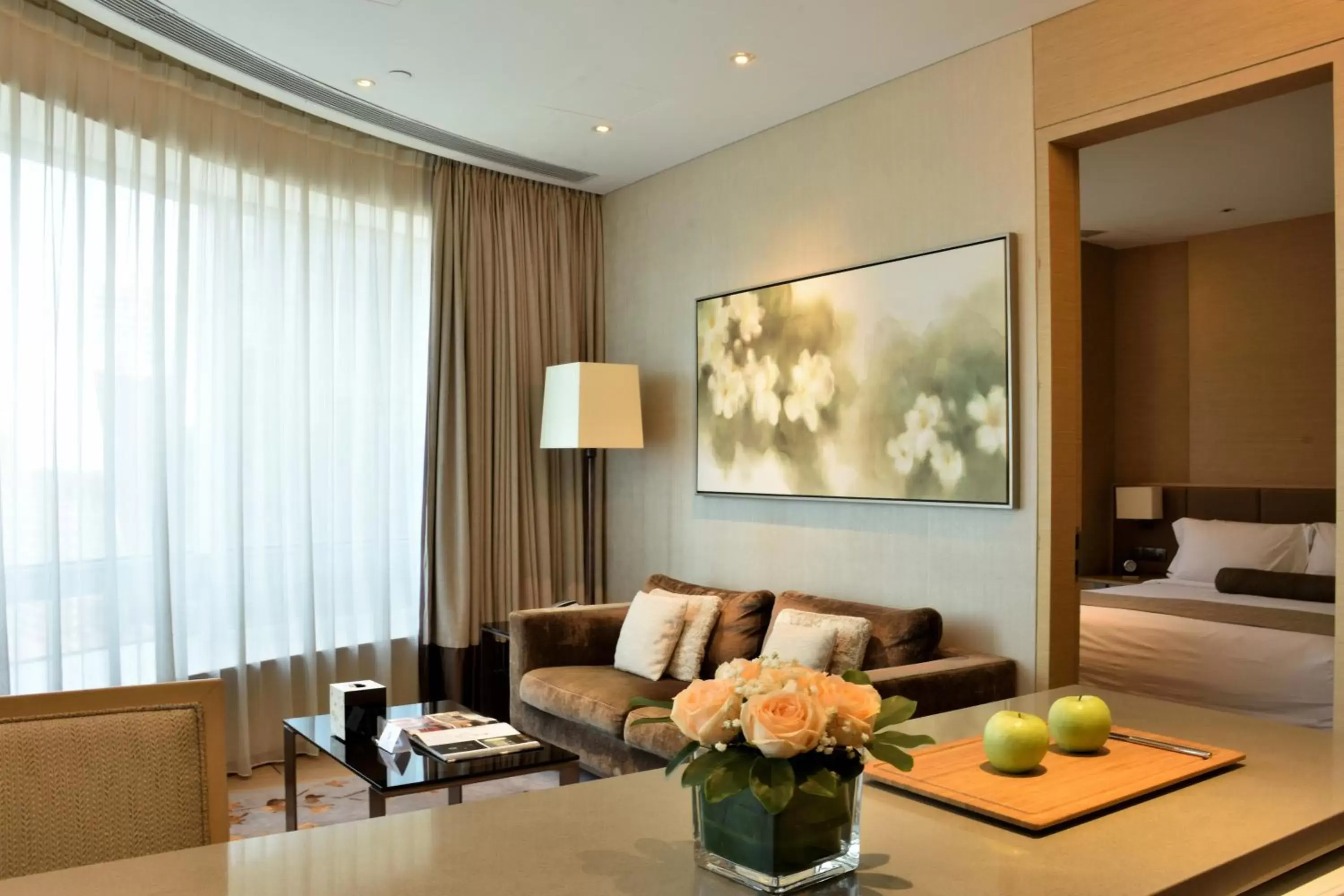 Living room, Seating Area in Fraser Suites Guangzhou
