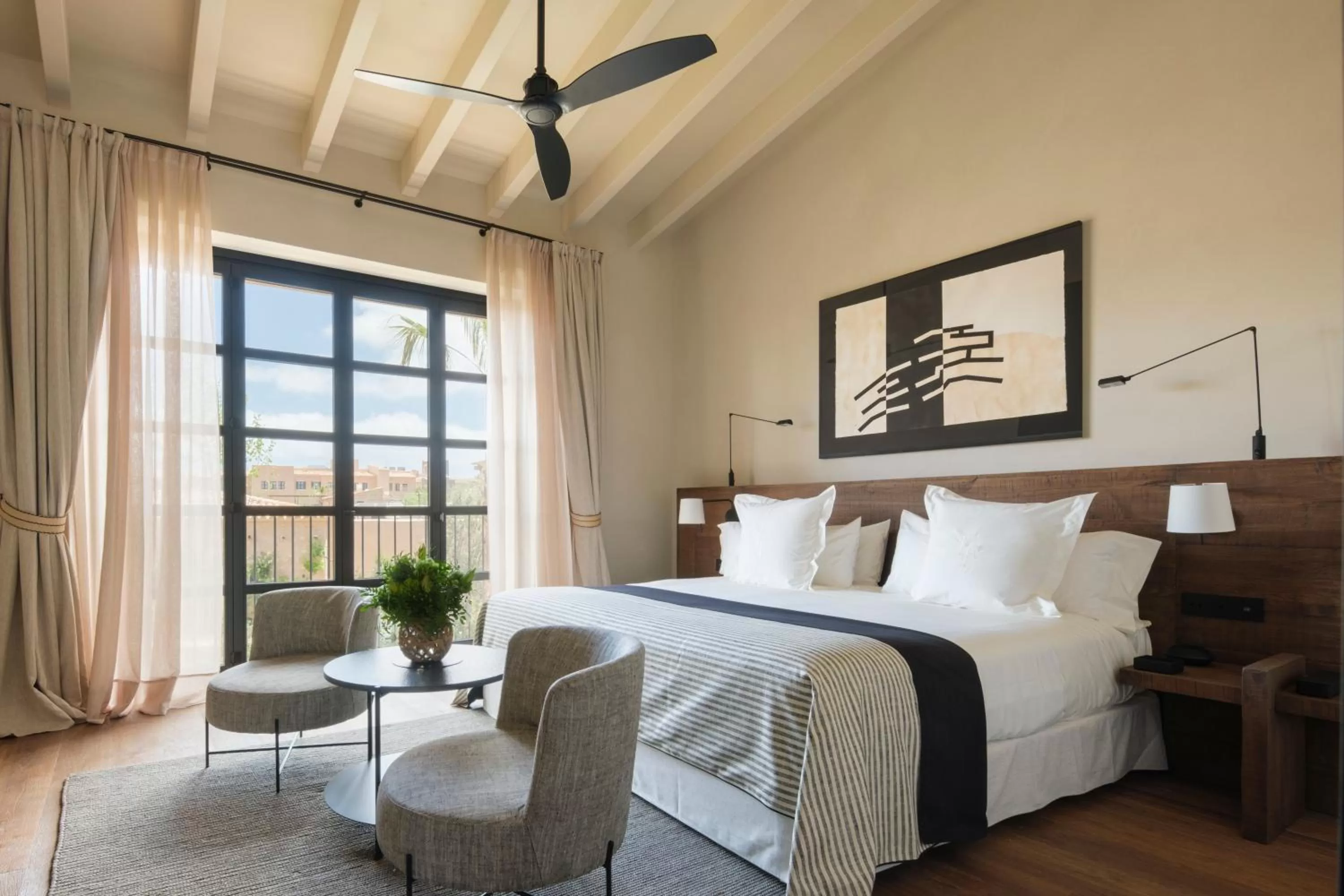 Bed in Can Ferrereta