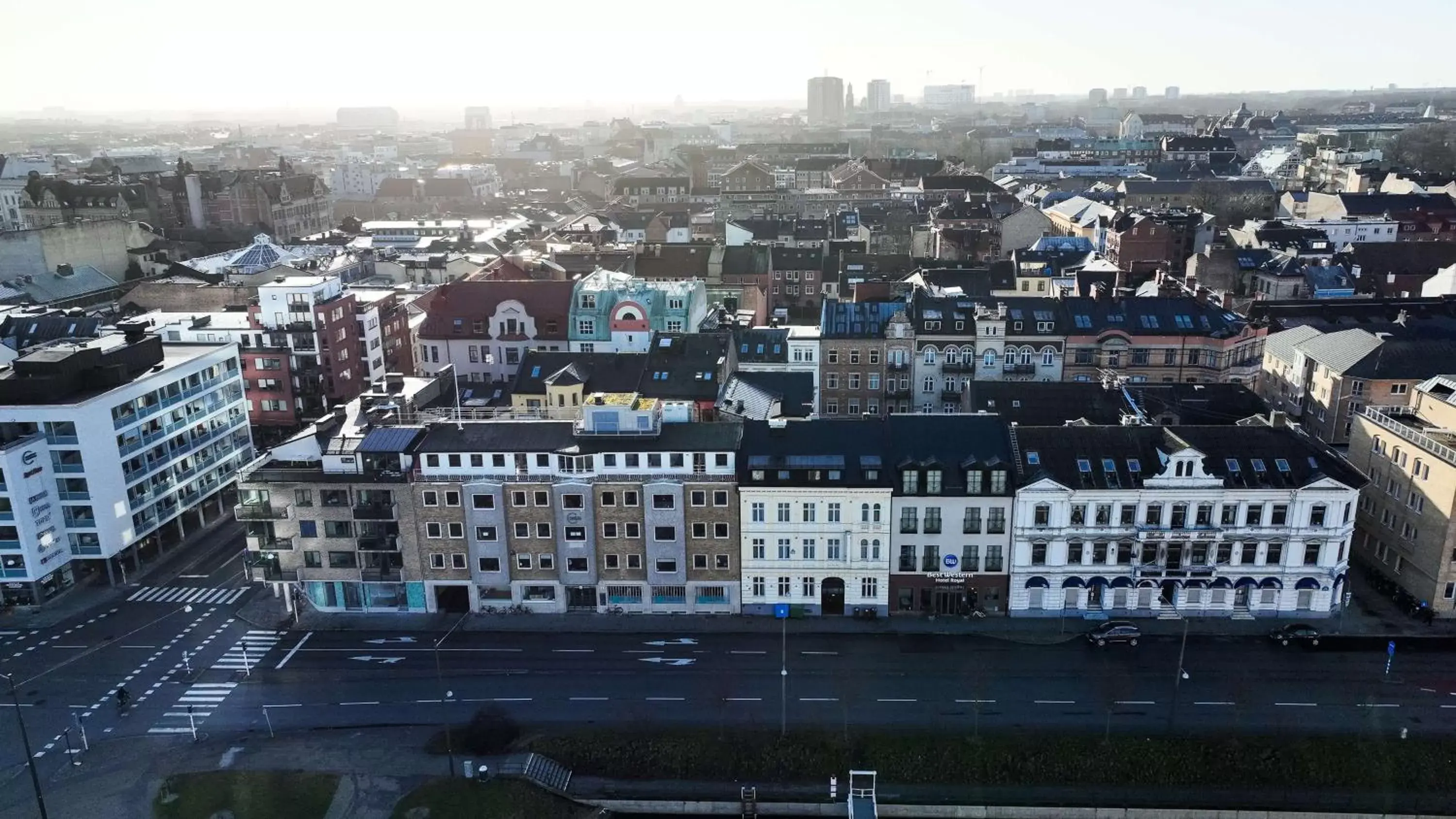 Property building, Bird's-eye View in Best Western Hotel Royal