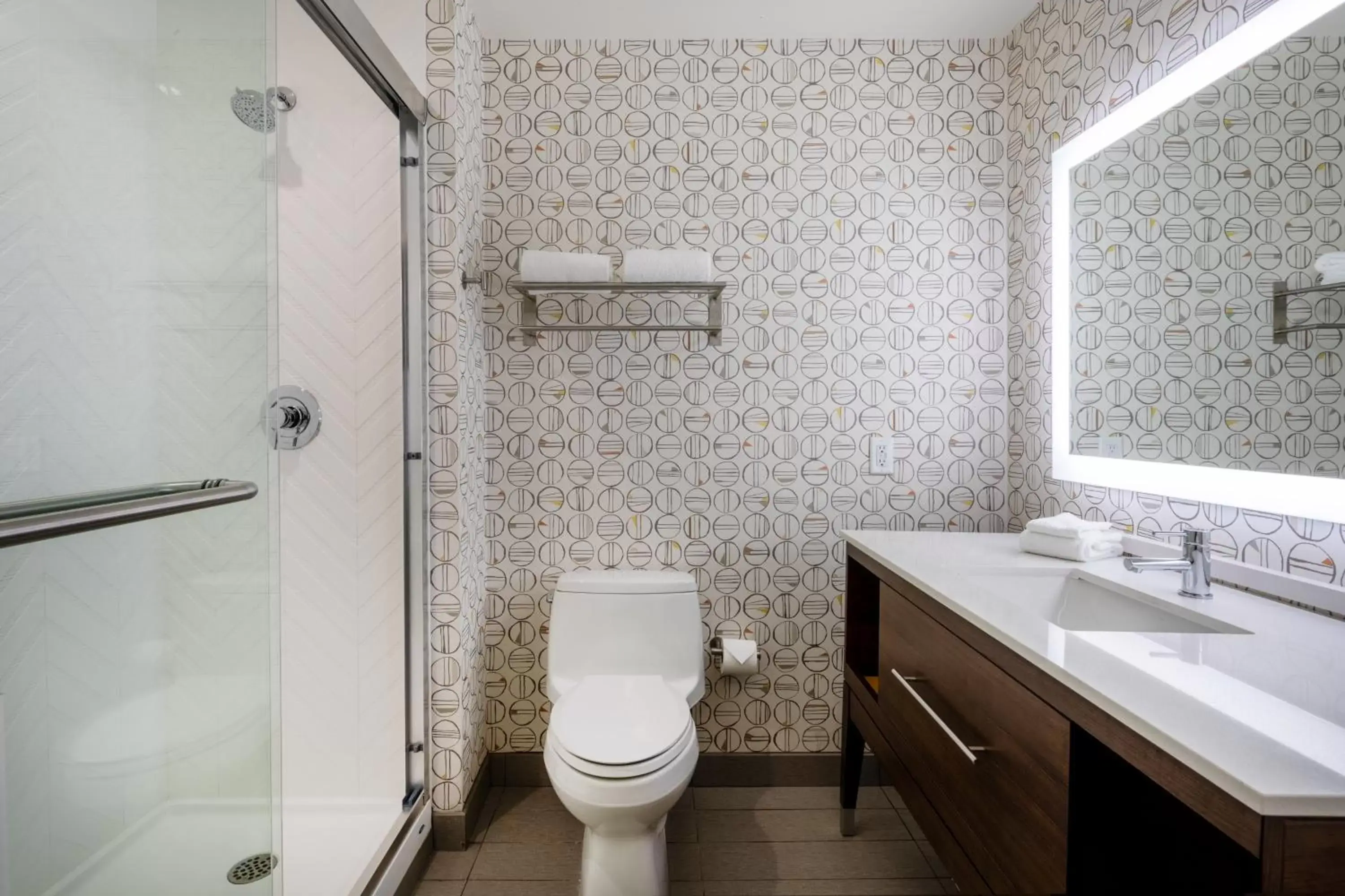 Bathroom in Holiday Inn - Long Island - ISLIP Arpt East, an IHG Hotel