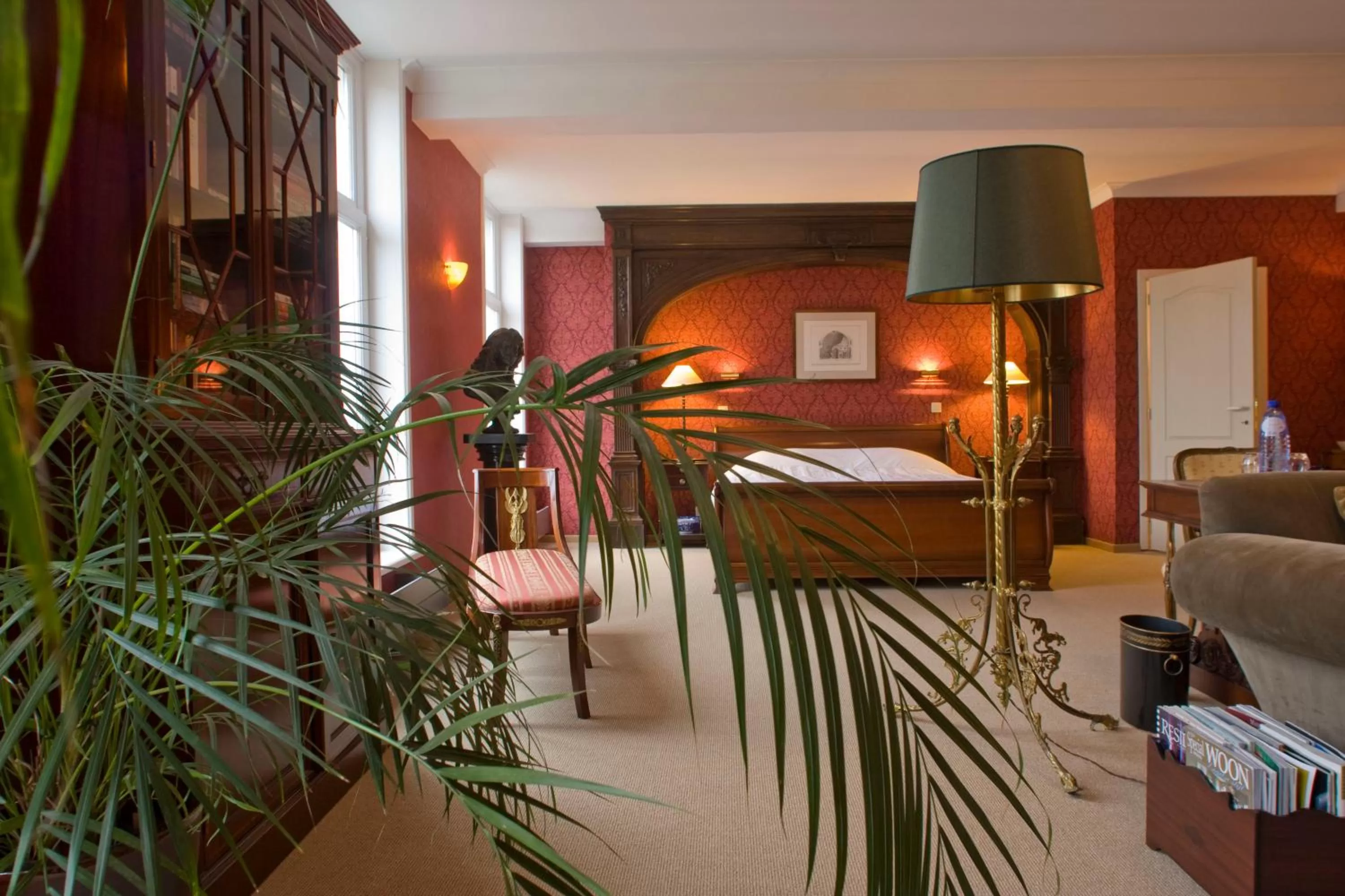 Bed in B&B Huis ´T Schaep