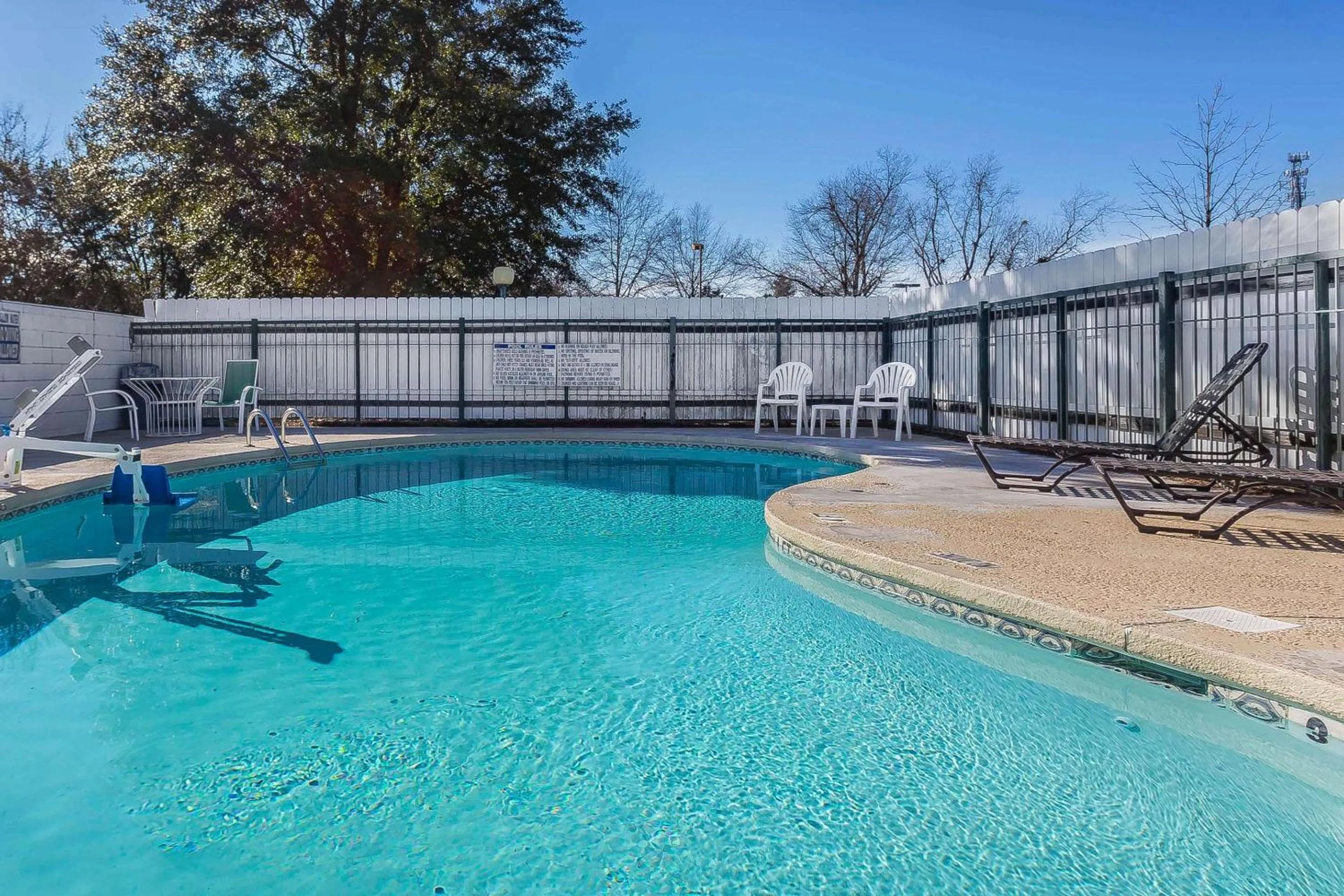 On site in Rodeway Inn Augusta South