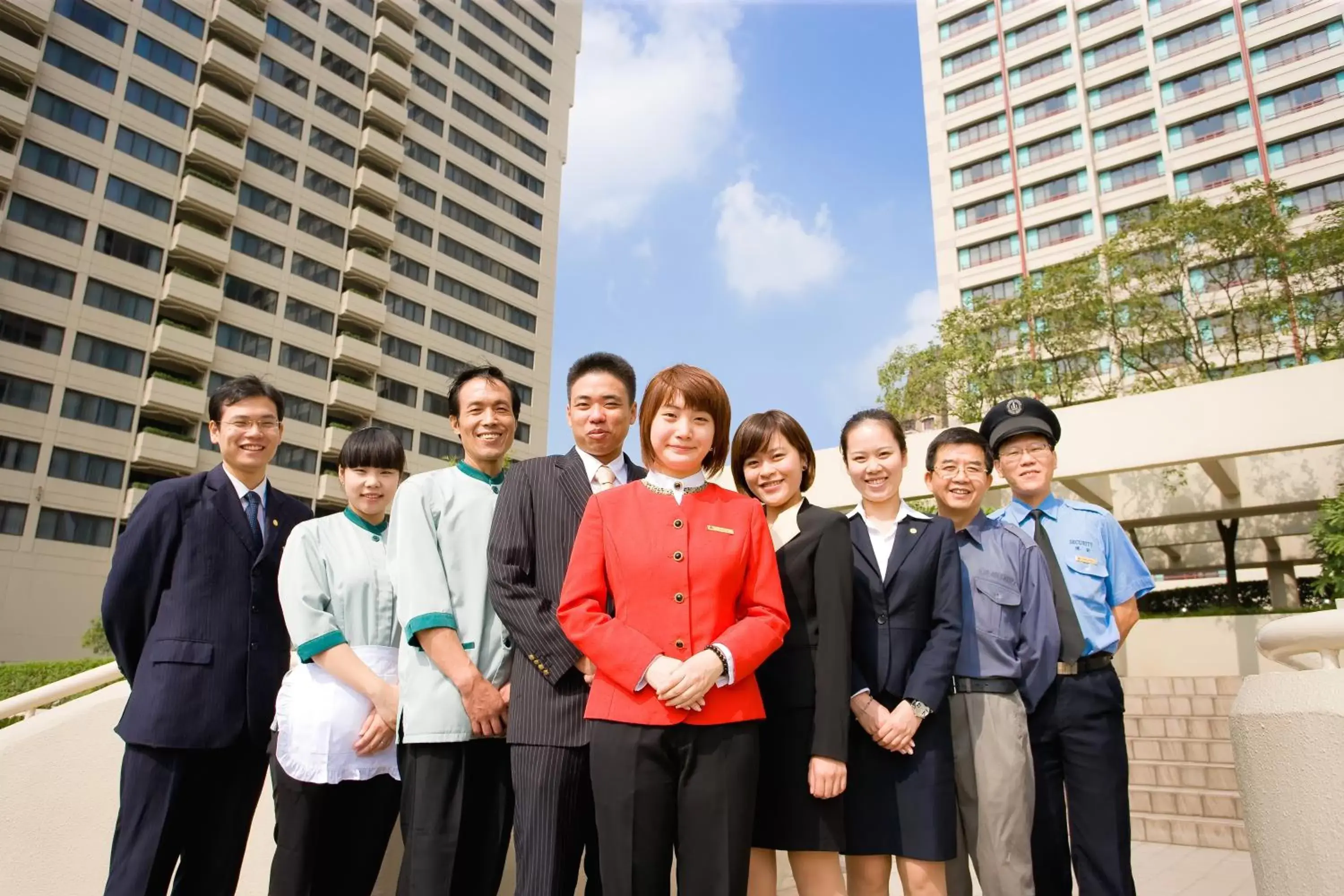 Staff in Shanghai Centre Serviced Apartment