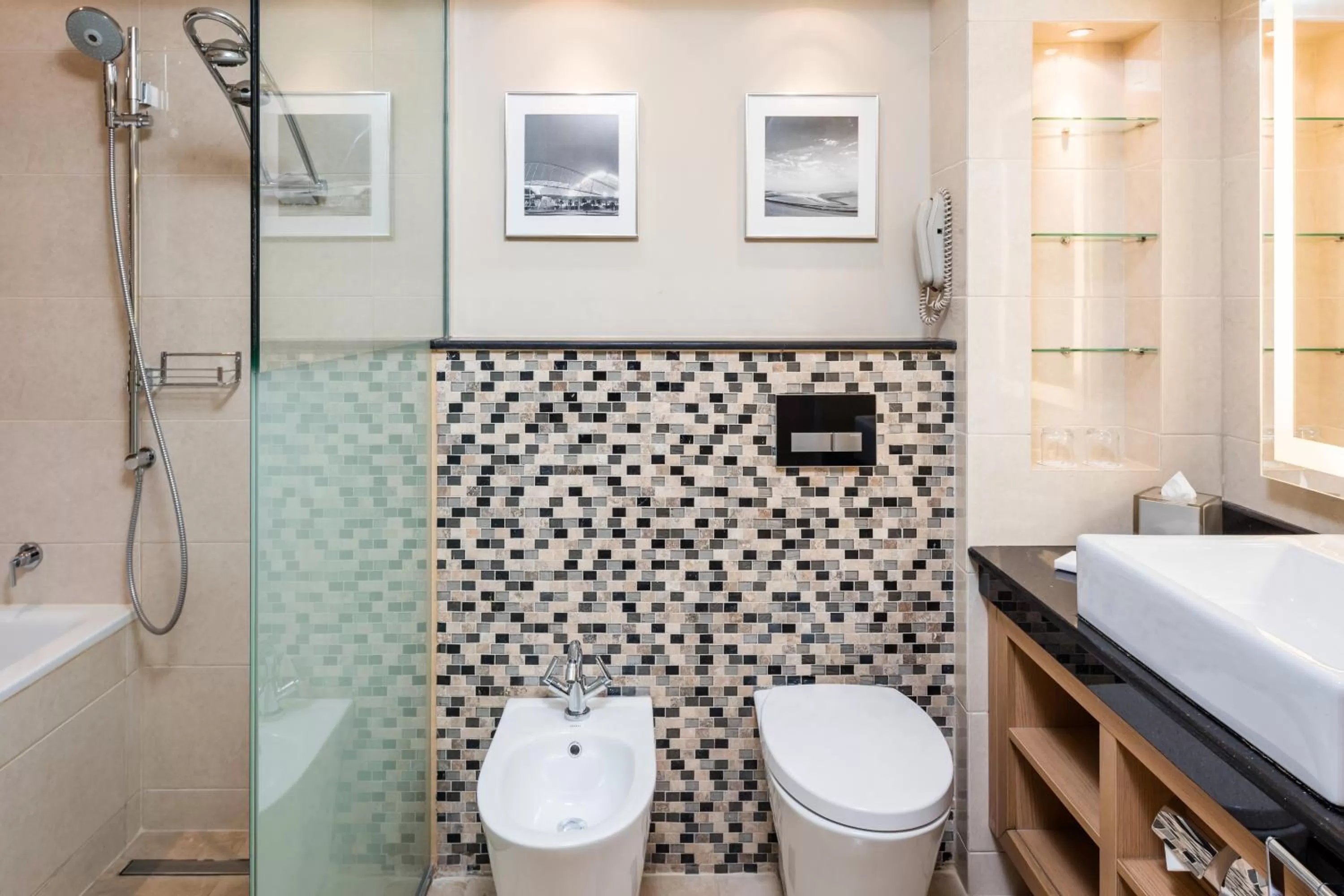 Bathroom in Radisson Blu Hotel, Doha